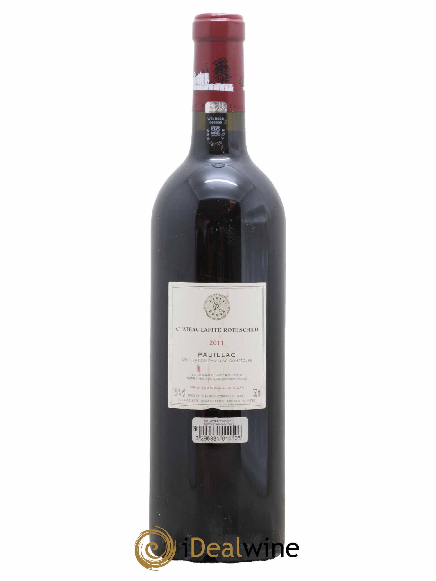 Château Lafite Rothschild 1er Grand Cru Classé 2011 - Lot de 1 bouteille - 1