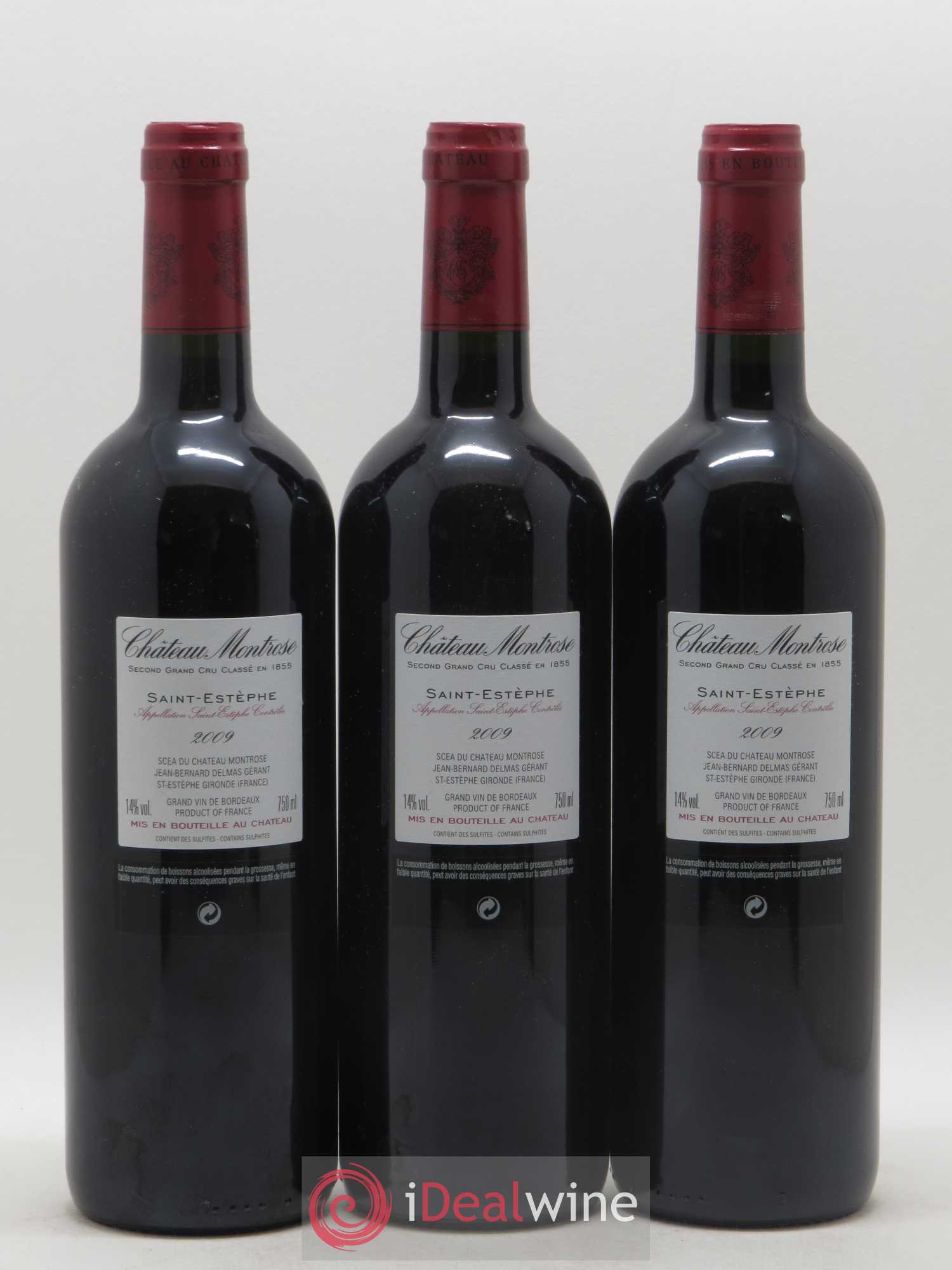 Château Montrose 2ème Grand Cru Classé 2009 - Lot de 6 bouteilles - 2