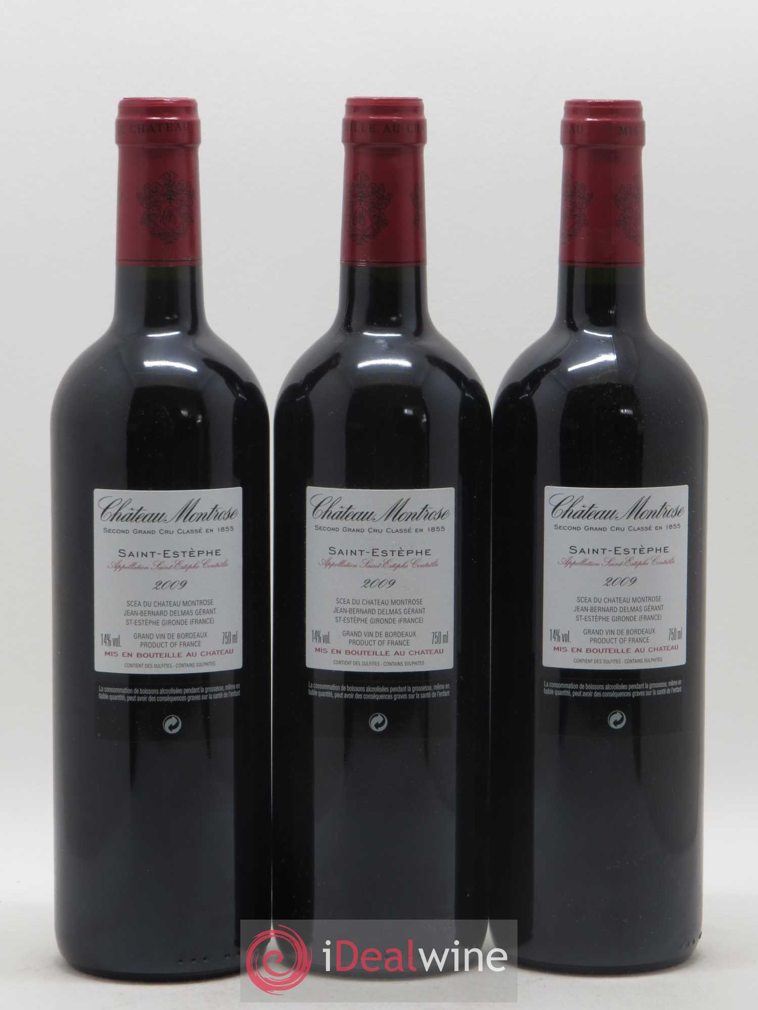 Château Montrose 2ème Grand Cru Classé 2009 - Lot de 6 bouteilles - 4