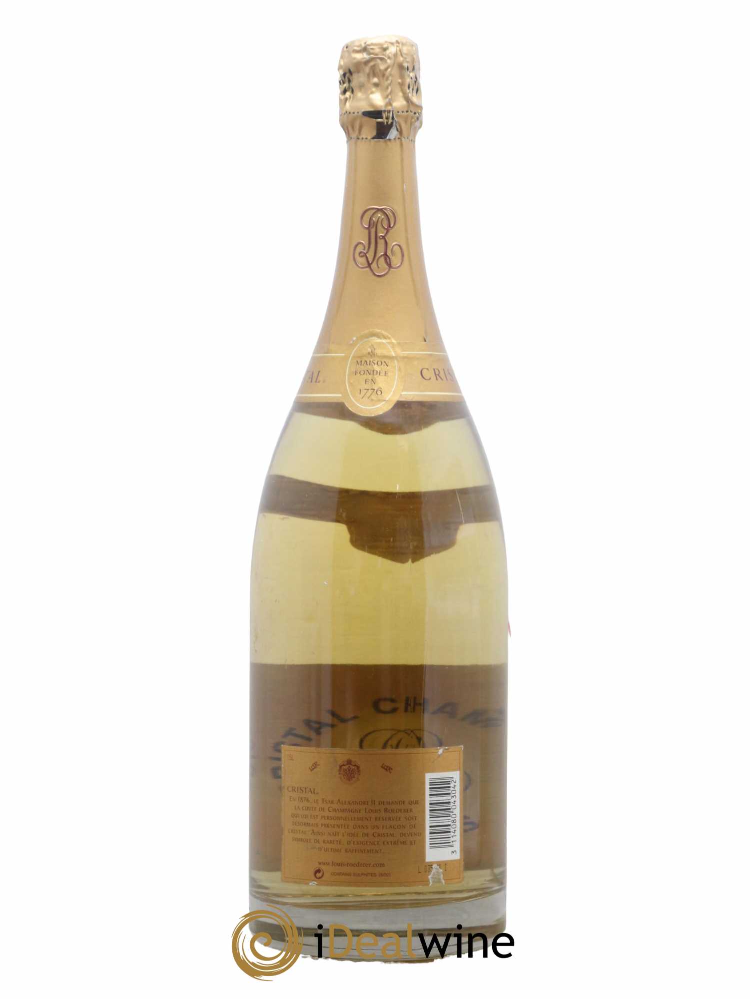 Cristal Louis Roederer Brut 2004 - Lot de 1 magnum - 1