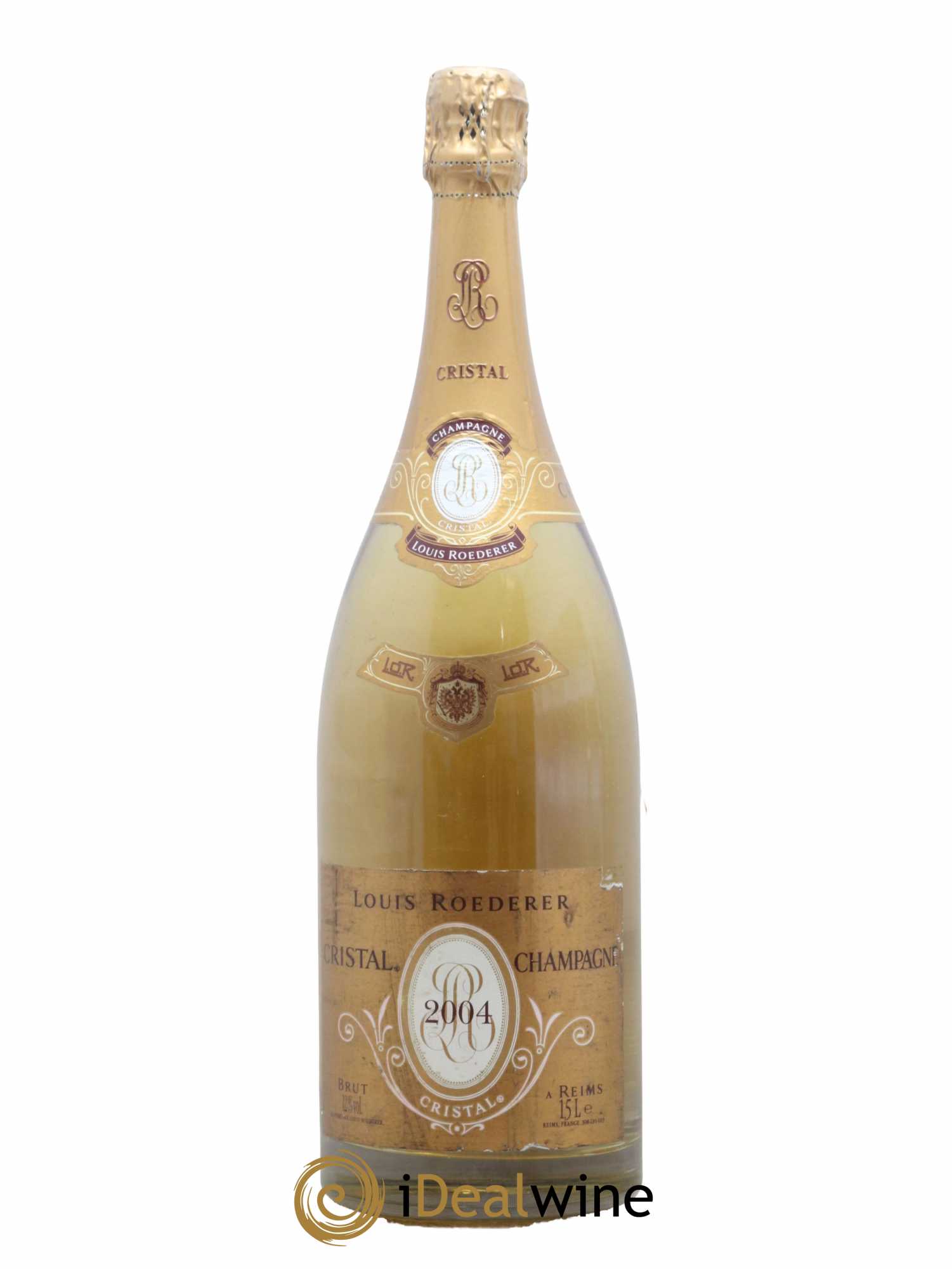Cristal Louis Roederer Brut 2004 - Lot de 1 magnum - 0