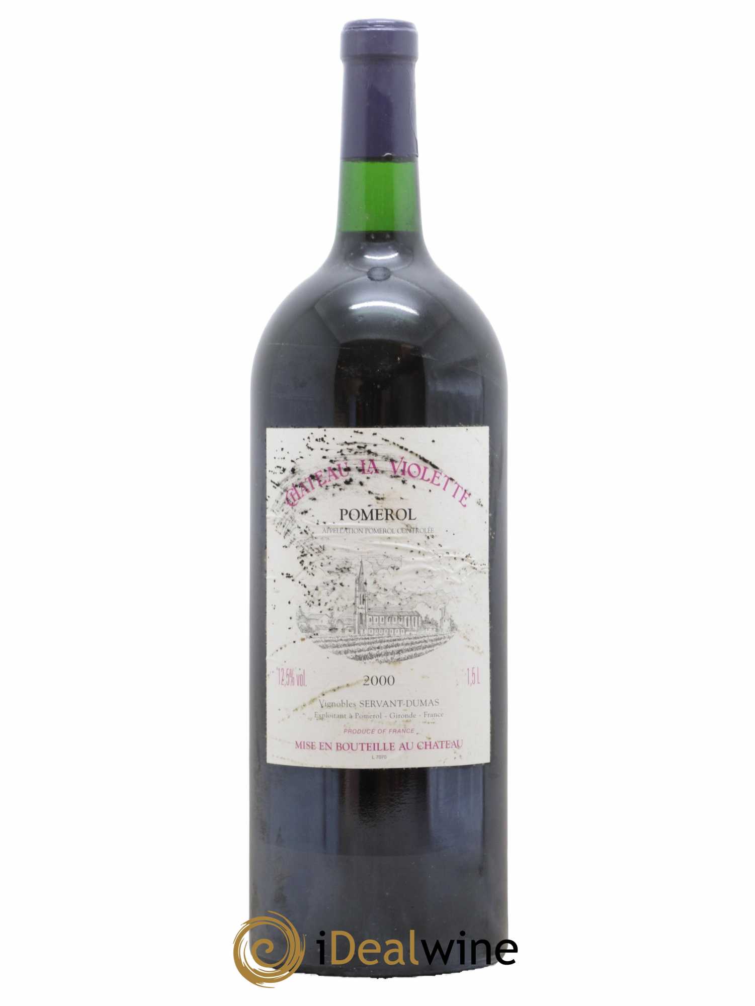 Château la Violette 2000 - Lot de 1 magnum - 1