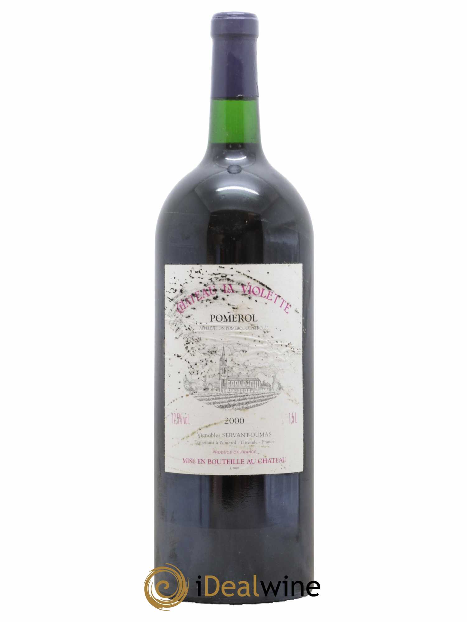 Château la Violette 2000 - Lot de 1 magnum - 0