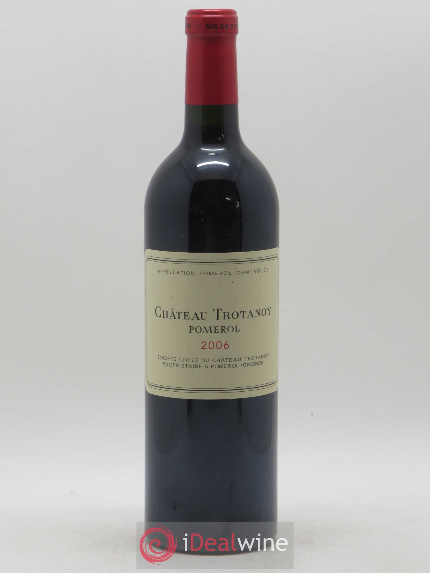 Château Trotanoy 2006 - Lot de 1 bouteille - 0