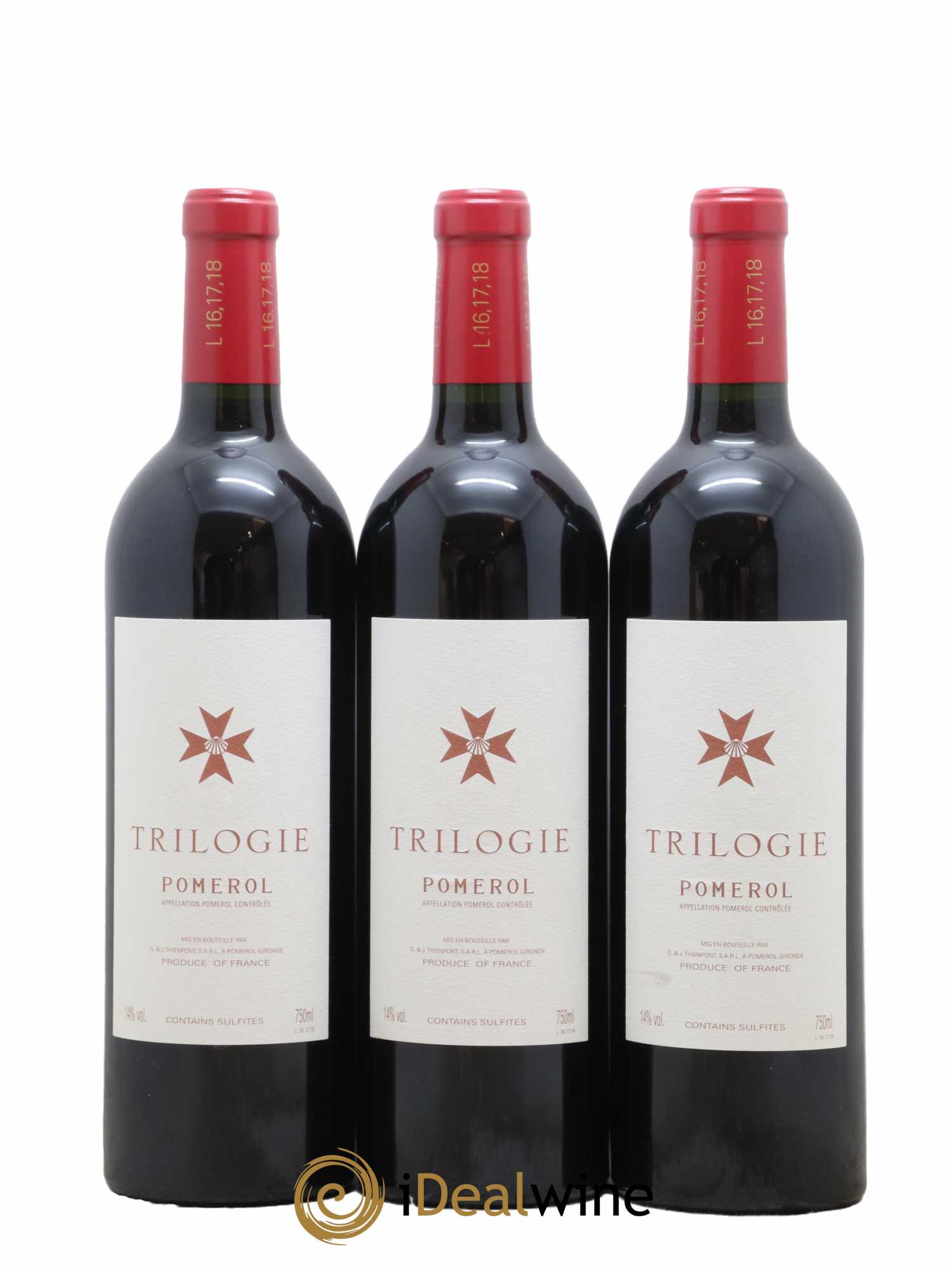 Trilogie 16/17/18 - Lot de 6 bouteilles - 2