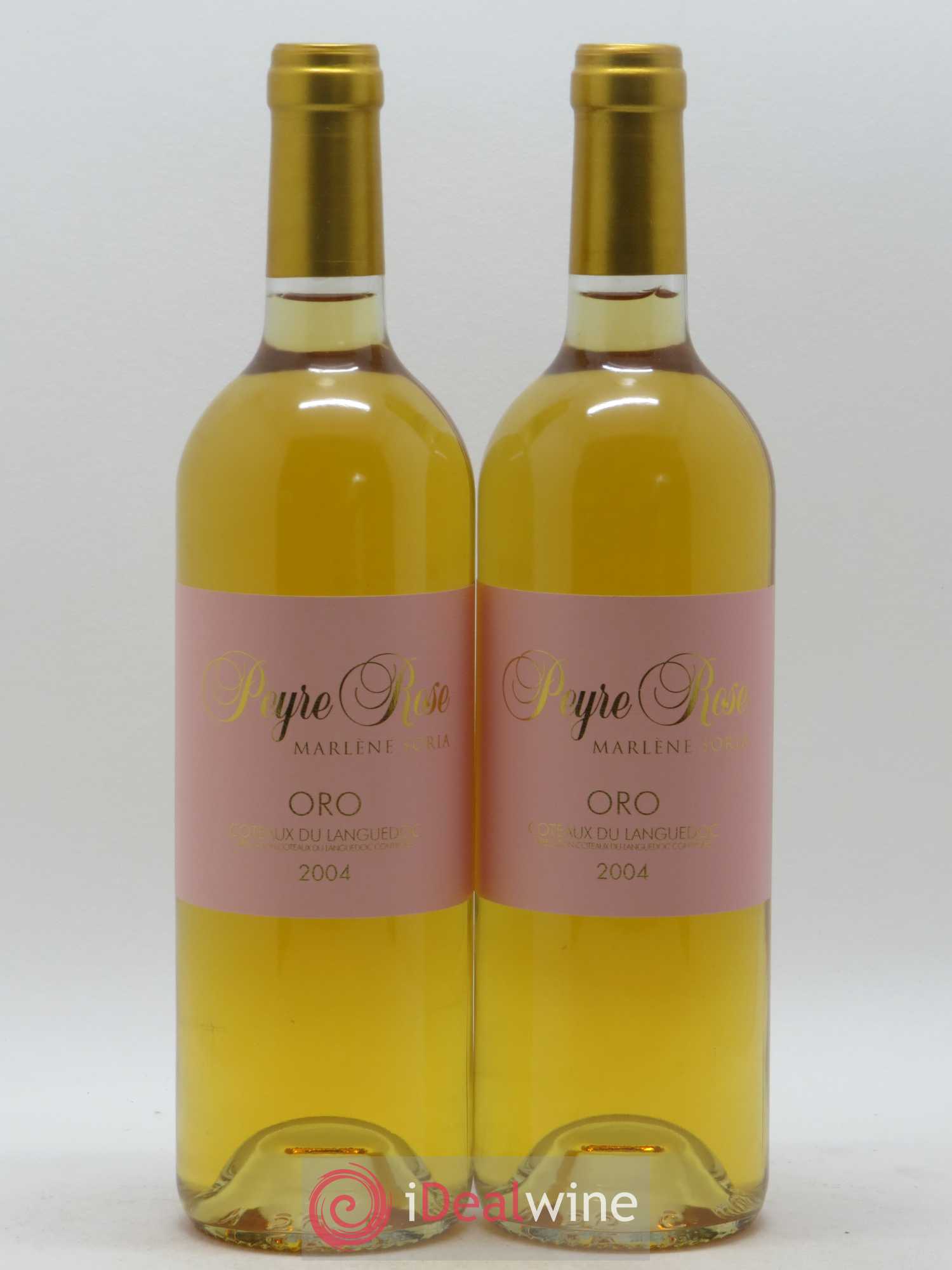 Coteaux du Languedoc Peyre Rose Oro Marlène Soria 2004 - Lot de 2 bouteilles - 0