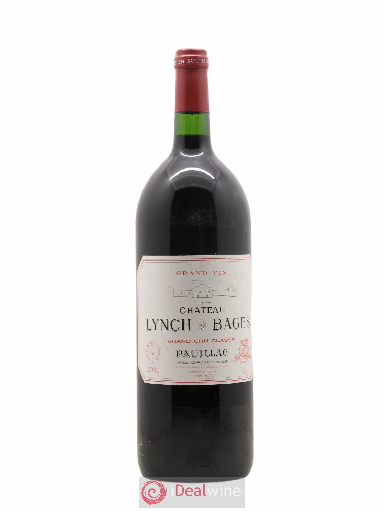 Château Lynch Bages 5ème Grand Cru Classé 2001 - Lot de 1 magnum - 0