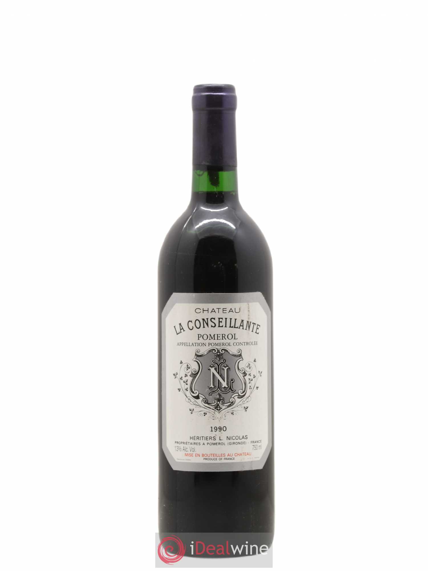 Château la Conseillante 1990 - Lot de 1 bouteille - 0