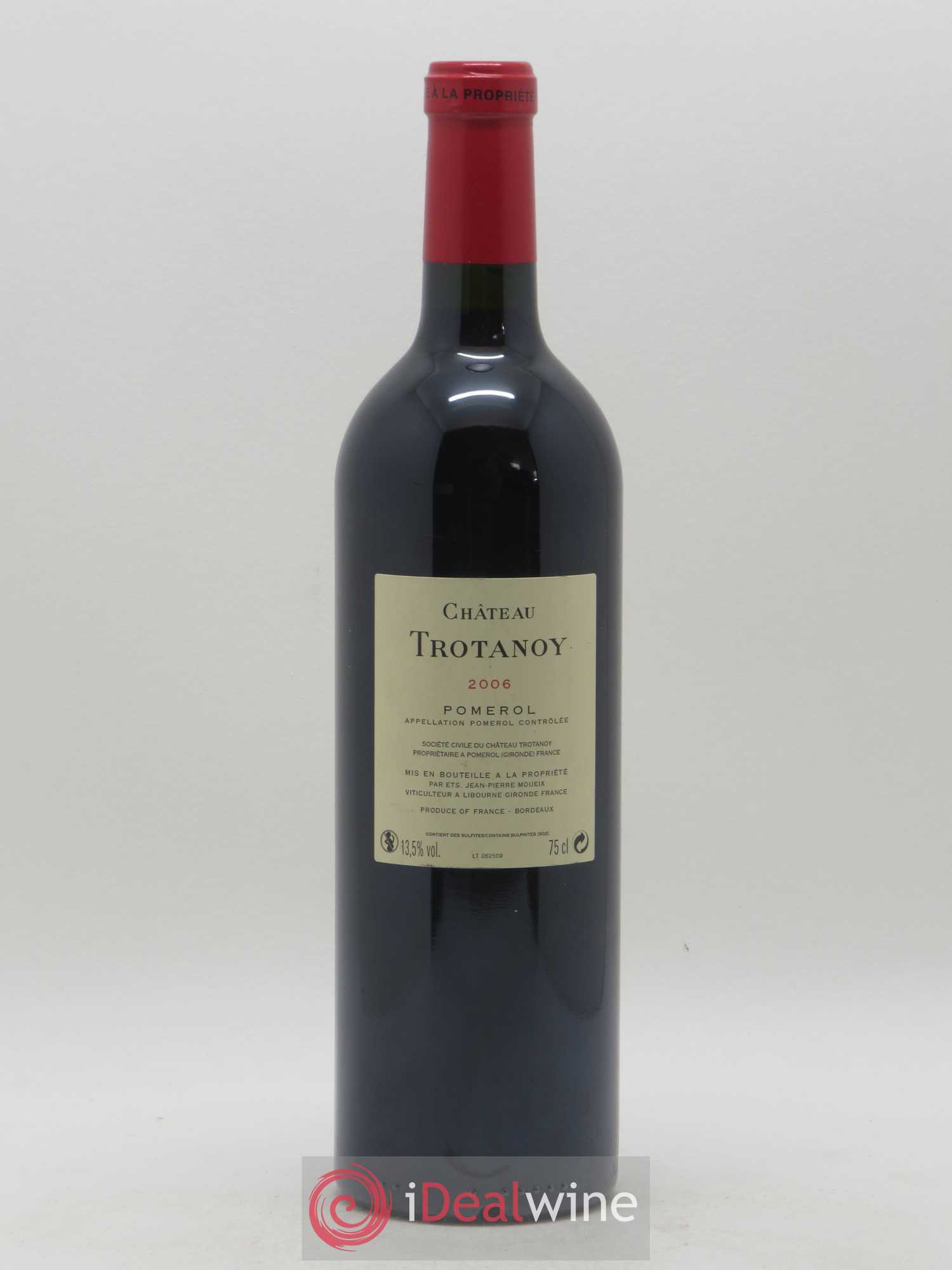 Château Trotanoy 2006 - Lot de 1 bouteille - 1