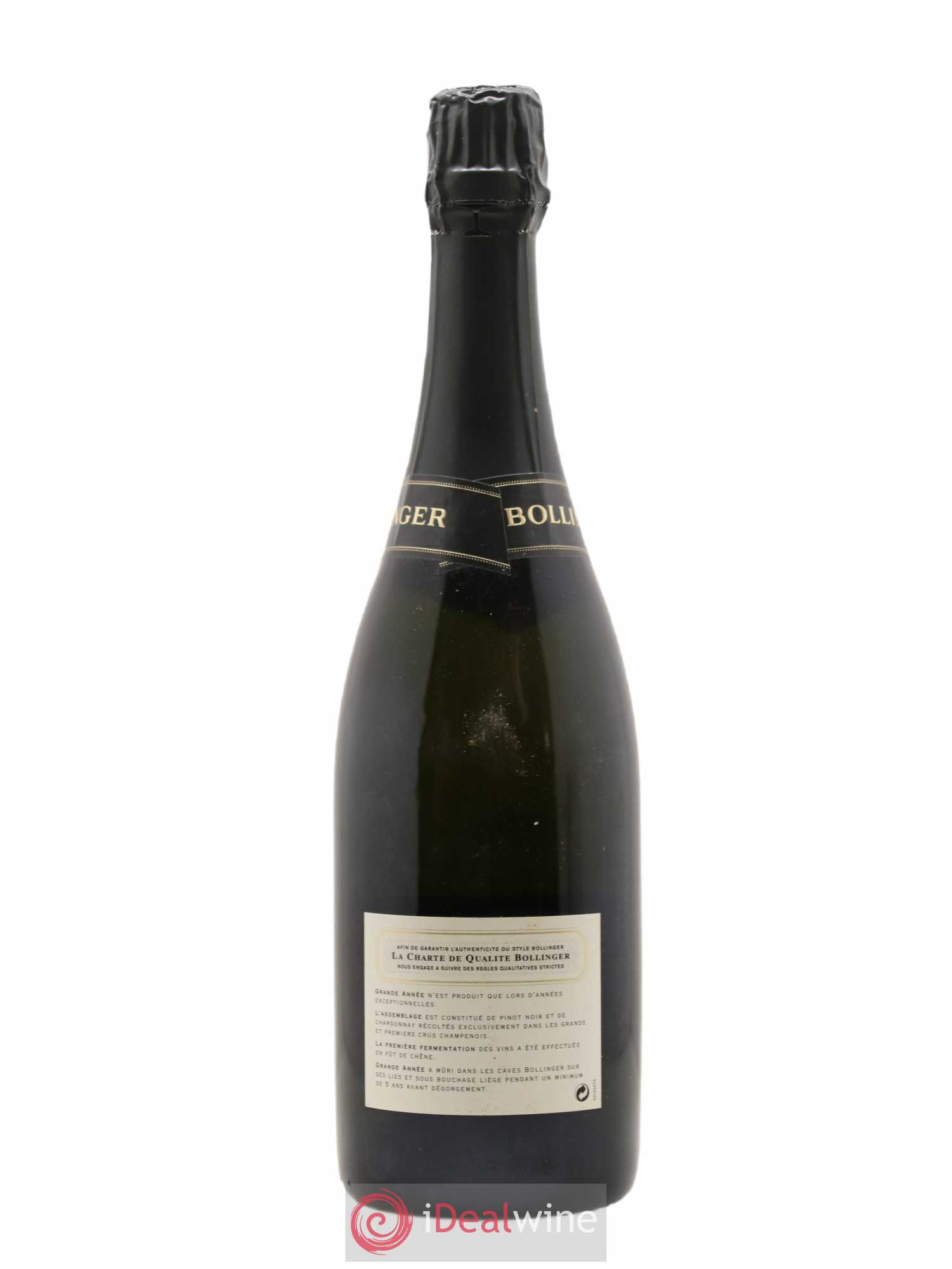 La Grande Année Brut Bollinger 1990 - Lot de 1 bouteille - 1