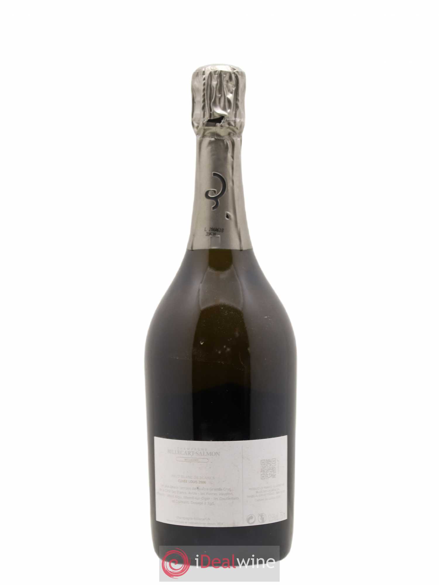 Louis Salmon Blanc de Blancs Brut Billecart-Salmon 2006 - Lot de 1 bouteille - 1