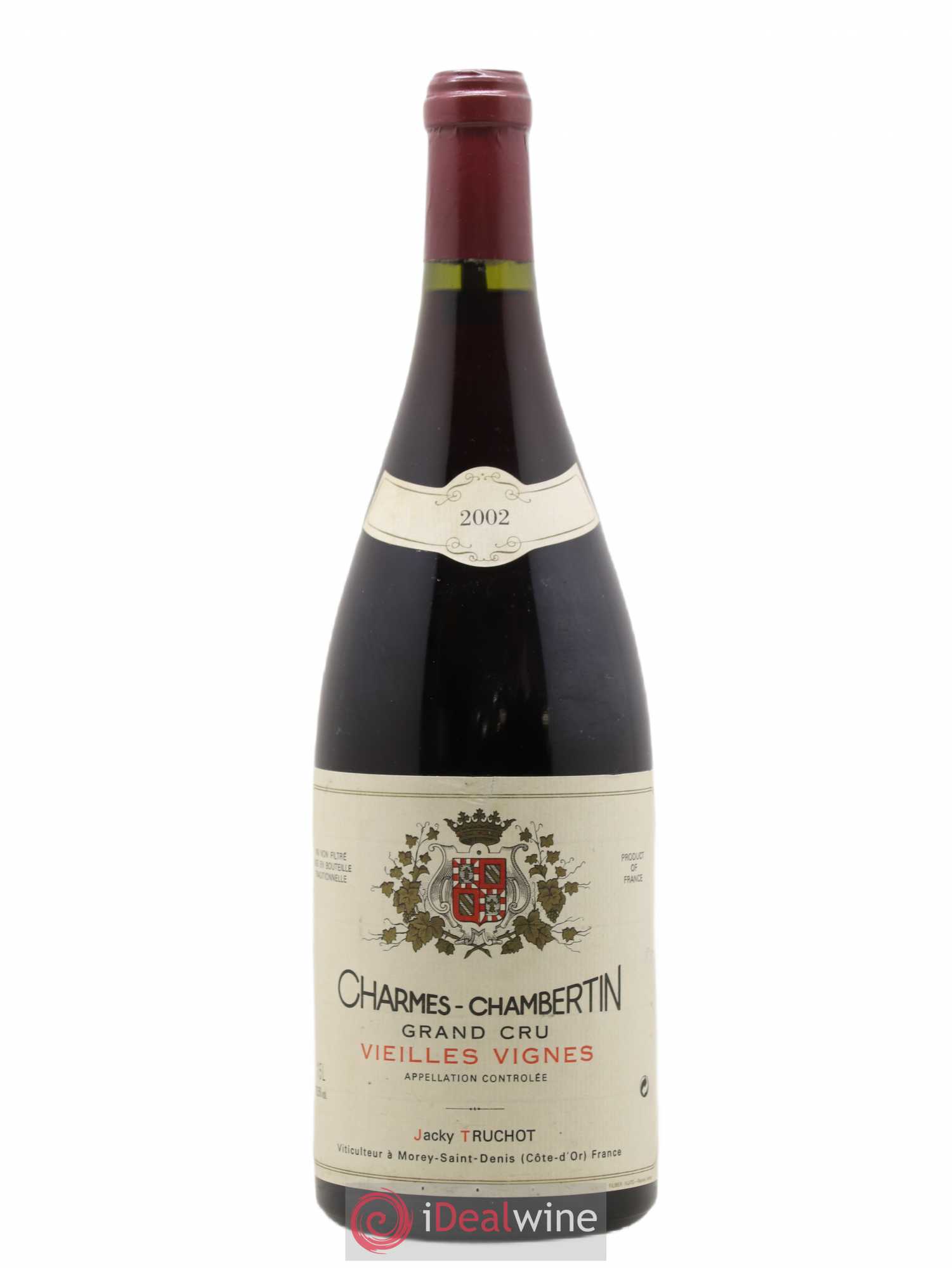 Charmes-Chambertin Grand Cru Vieilles Vignes Jacky Truchot 2002 - Lot de 1 magnum - 0