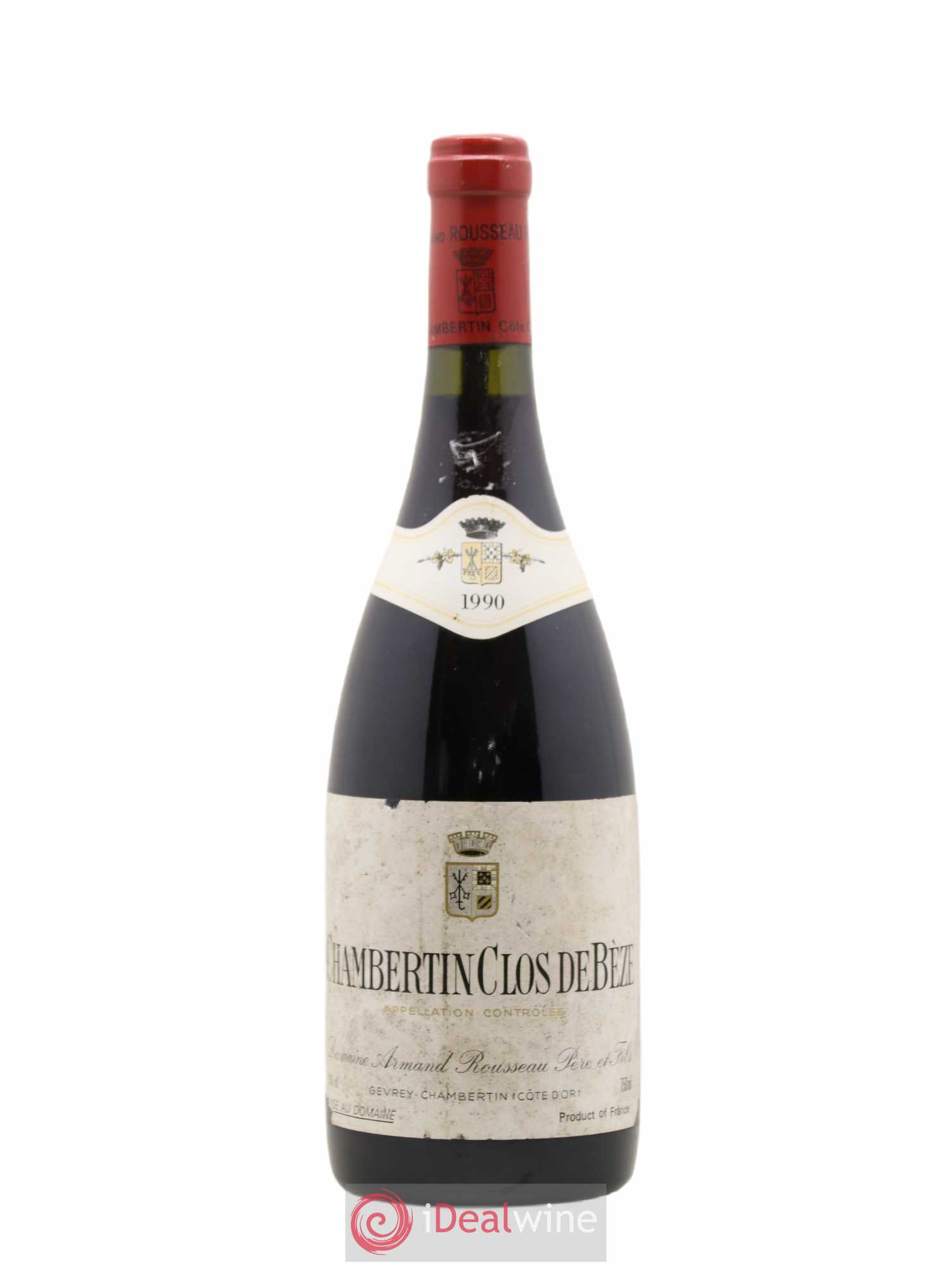 Chambertin Clos de Bèze Grand Cru Armand Rousseau (Domaine) 1990 - Lot de 1 bouteille - 0
