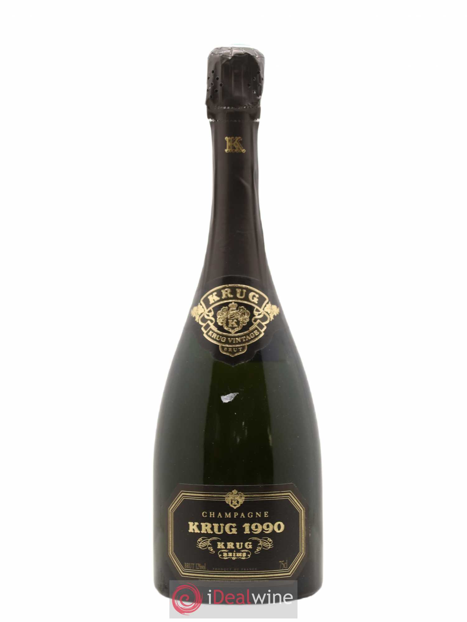 Vintage Krug 1990 - Lot de 1 bouteille - 0