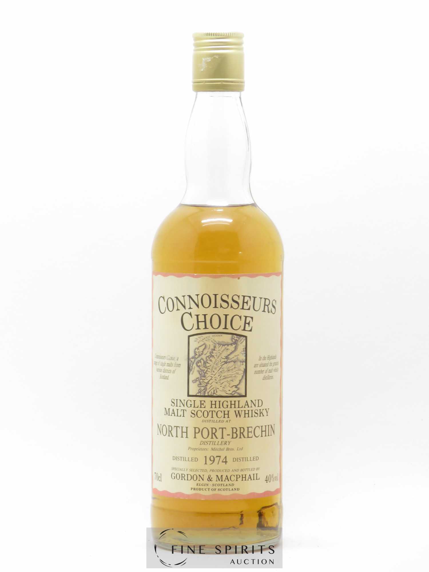 North Port - Brechin 1974 Gordon & MacPhail Connoisseurs Choice - Lot de 1 bouteille - 0