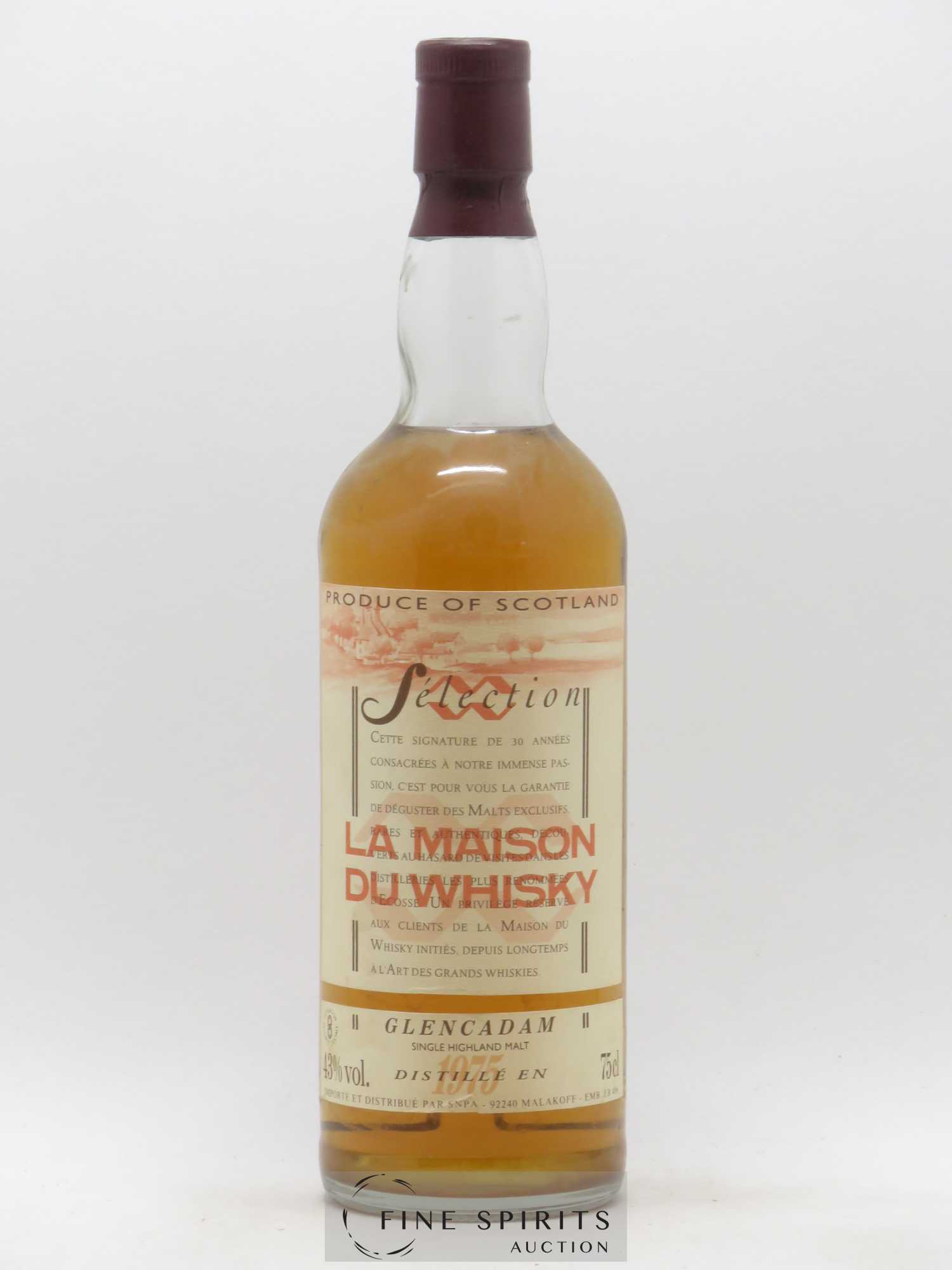 Glencadam 1975 LMDW Sélection SNPA Import - Lot de 1 bouteille - 0