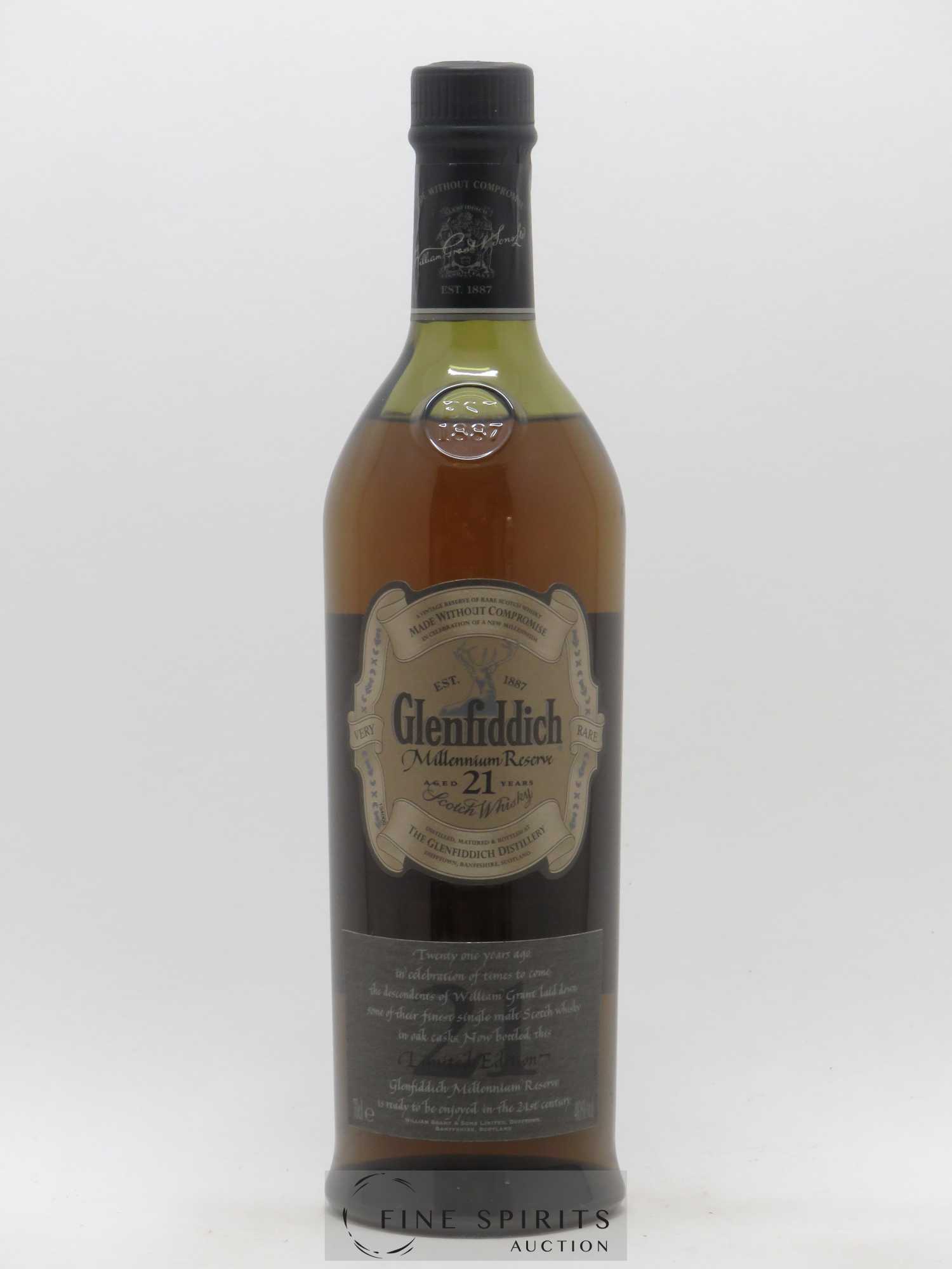 Glenfiddich 21 years Of. Millennium Reserve Limited Edition - Posten von 1 Flasche - 1