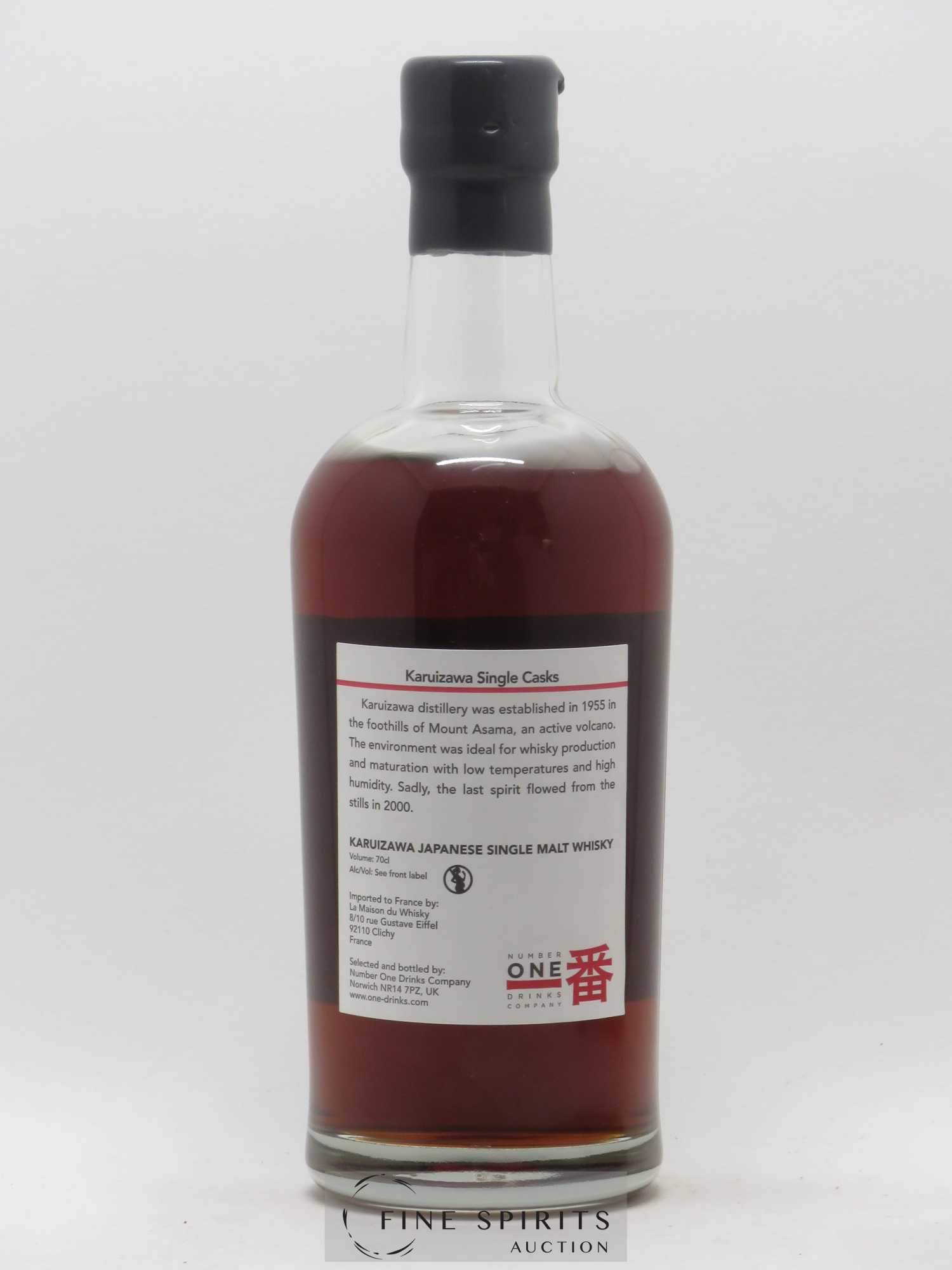 Karuizawa 1978 Number One Drinks Vintage Cask n°8383 - bottled 2014 Ex-Bourbon Cask - Lot de 1 bouteille - 2