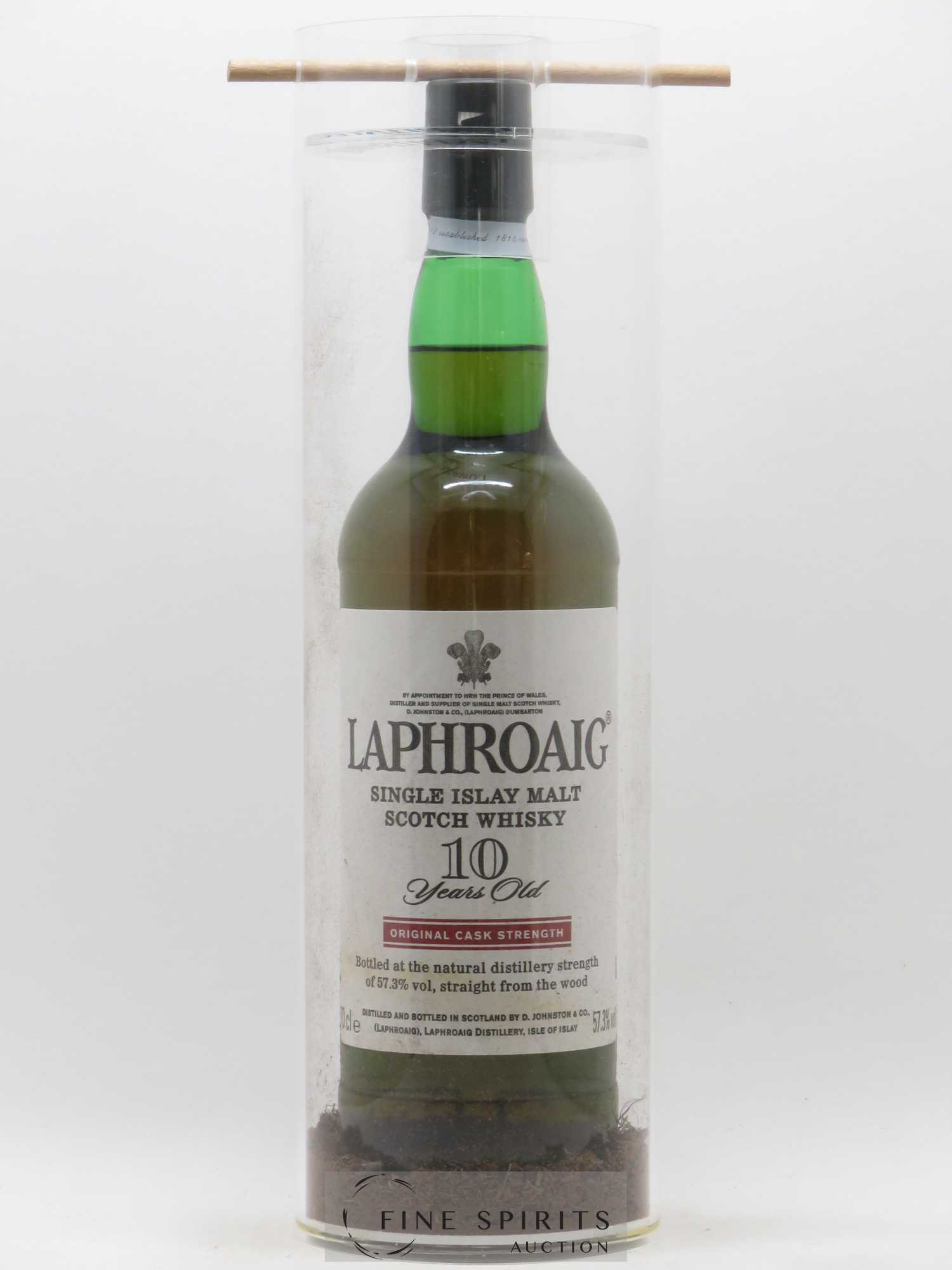 Laphroaig 10 years Of. Cask Strength 57.3° - Posten von 1 Flasche - 0