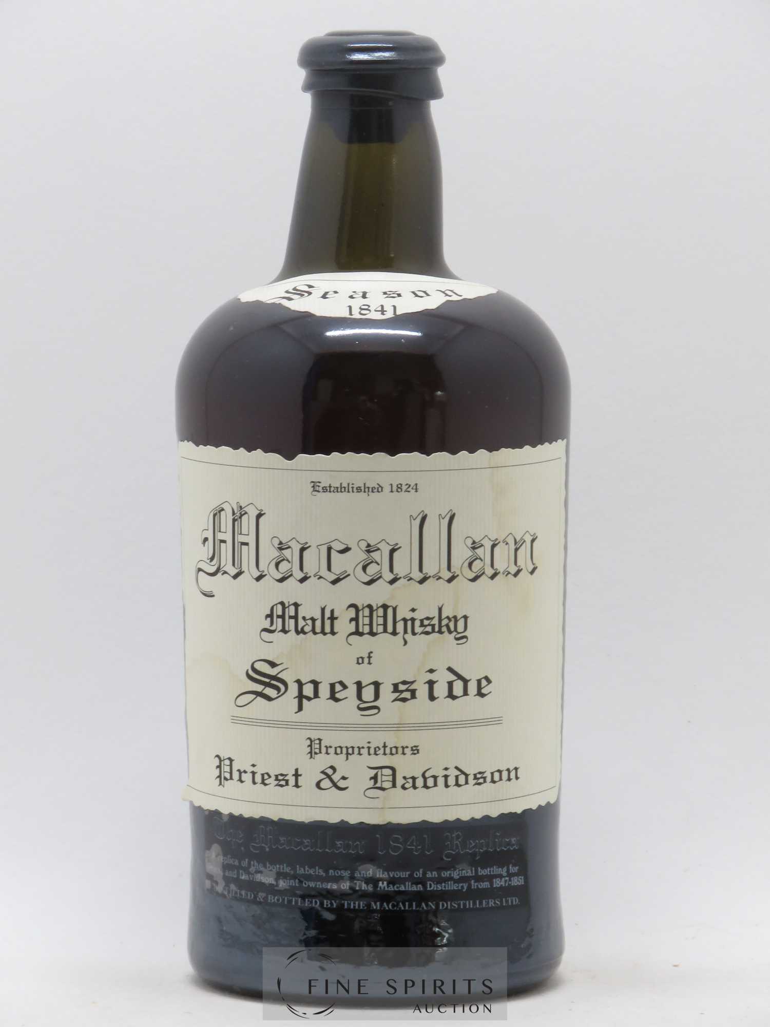 Macallan (The) 1841 Of. Replica - Lot de 1 bouteille - 1