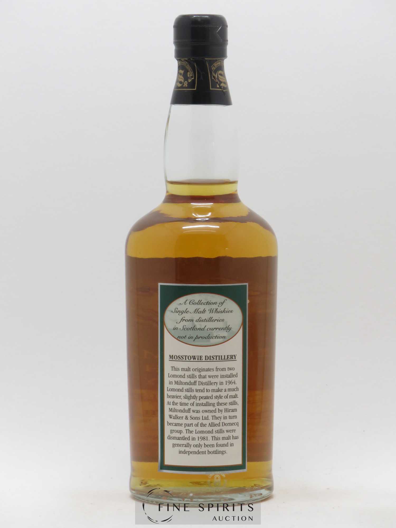 Mosstowie 21 years 1976 Signatory Vintage Silent Stills Cask n°12886 - One of 242 - bottled 1998 - Lot de 1 bouteille - 2
