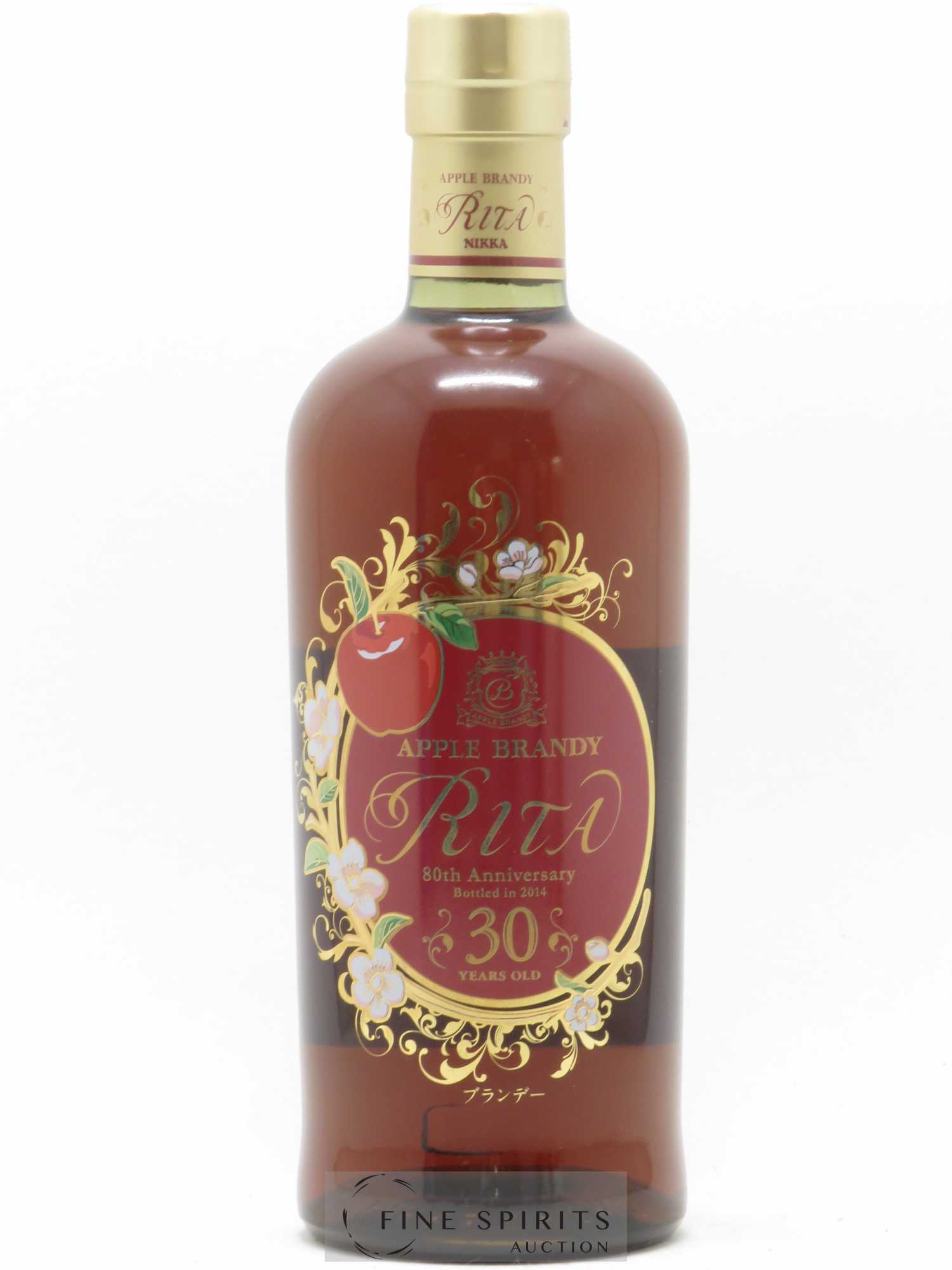 Nikka 30 years Of. Apple Brandy Rita bottled 2014 LMDW - Nikka 80th anniversary - Lot de 1 bouteille - 1