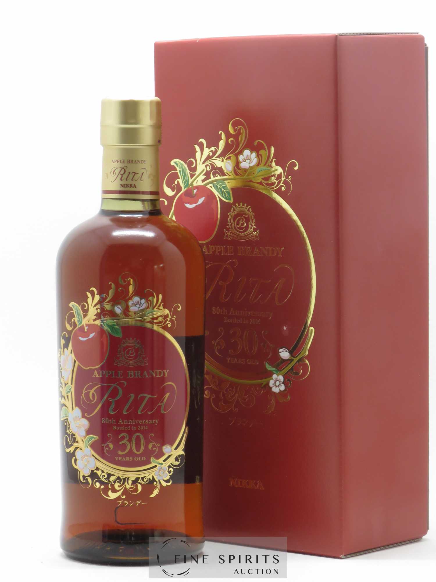 Nikka 30 years Of. Apple Brandy Rita bottled 2014 LMDW - Nikka 80th anniversary - Lot de 1 bouteille - 0