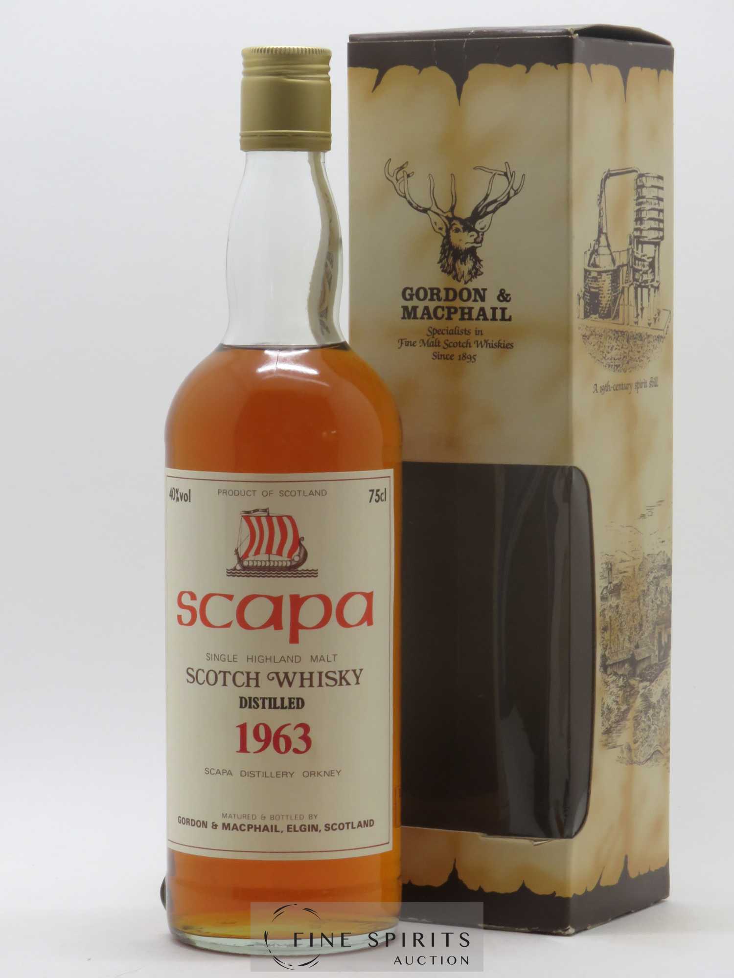 Scapa 1963 Gordon & MacPhail - Posten von 1 Flasche - 0