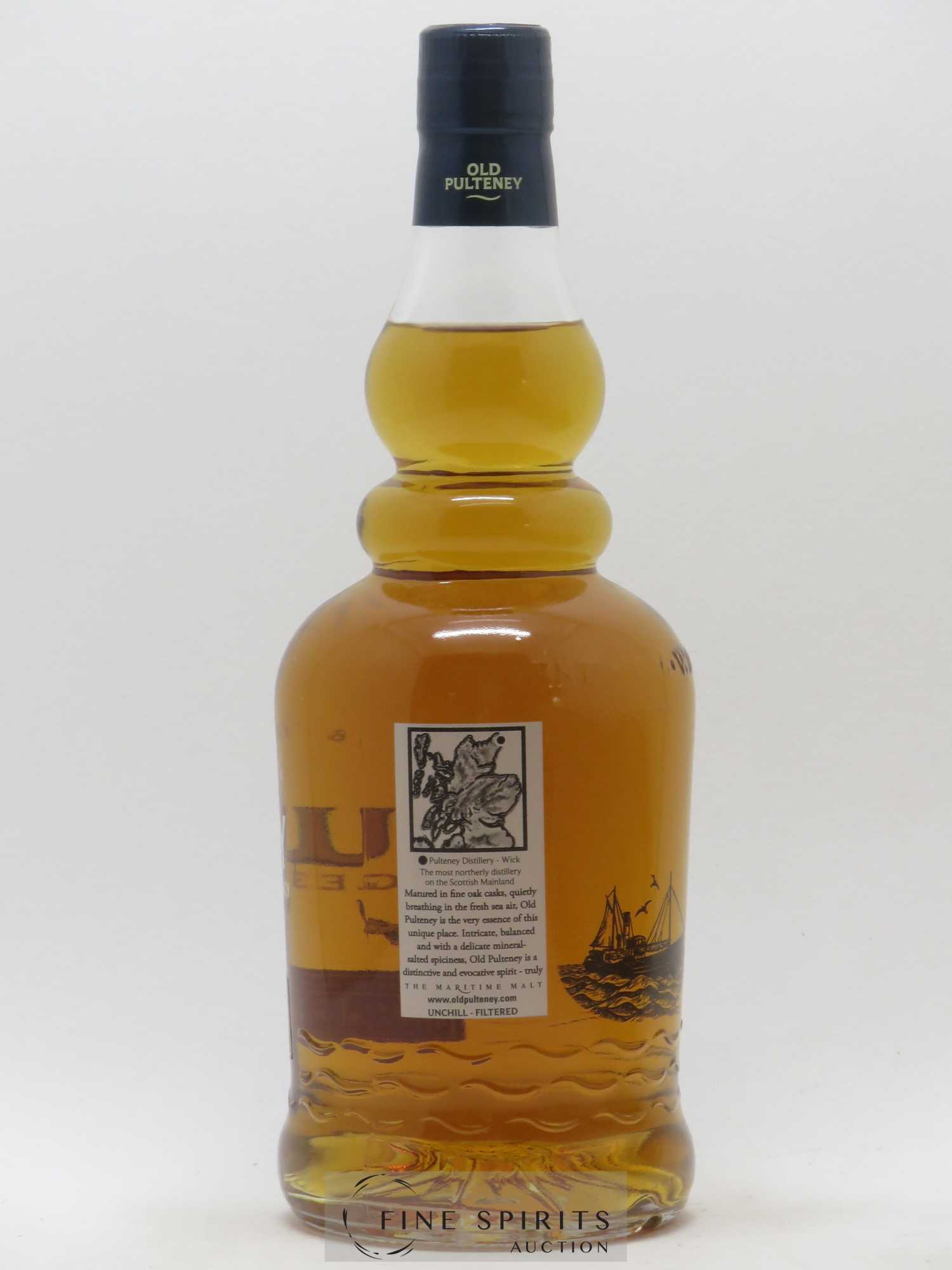 Old Pulteney 17 years Of. Unchill-Filtered - Lot de 1 bouteille - 1