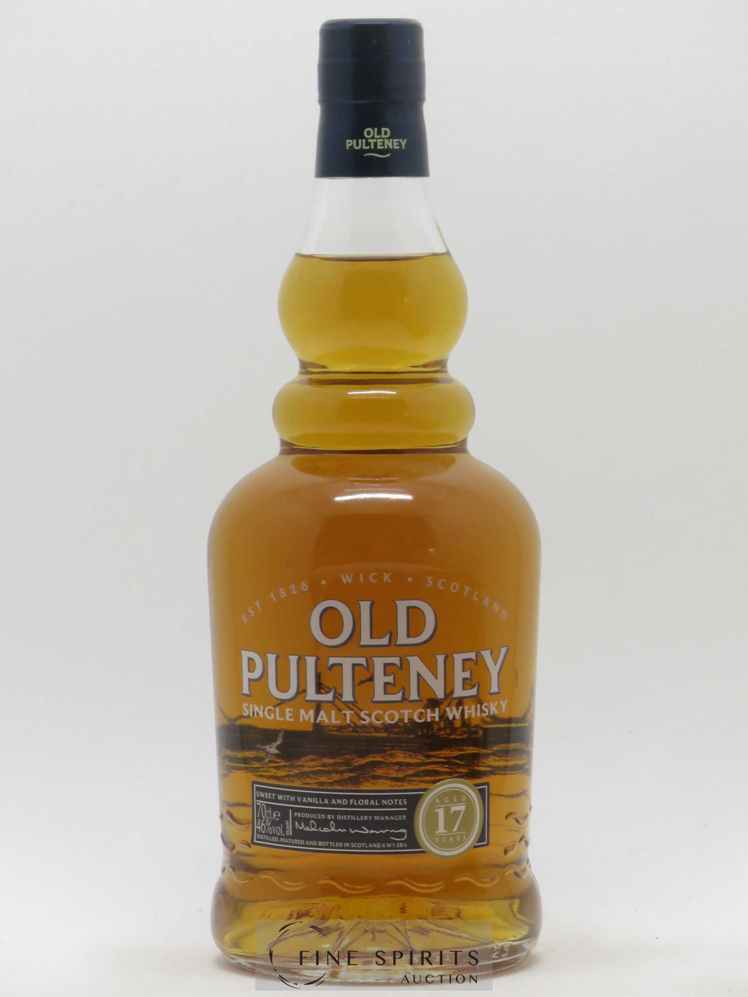 Old Pulteney 17 years Of. Unchill-Filtered - Lot de 1 bouteille - 0