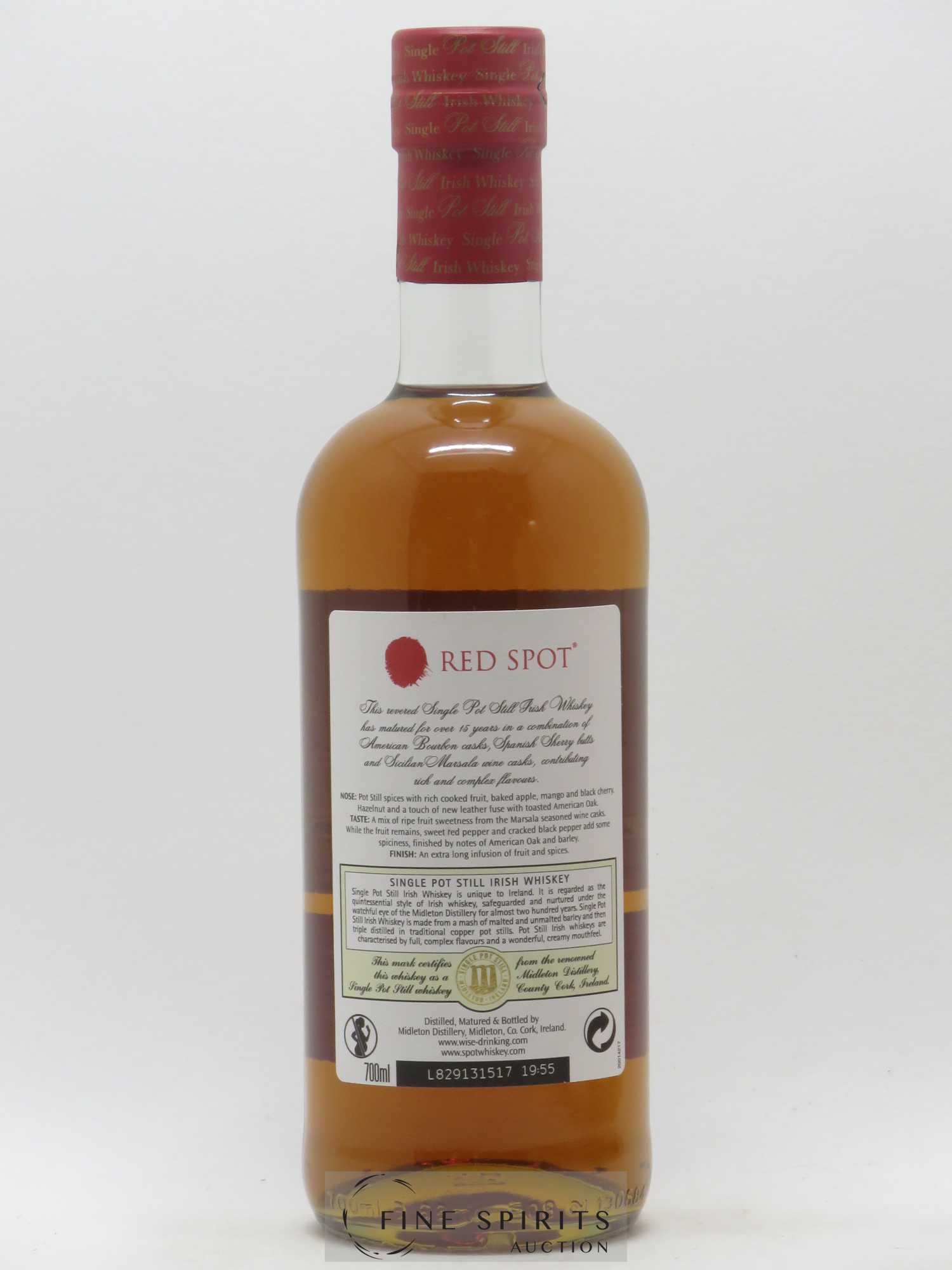 Red Spot 15 years Of. Triple Cask Maturation - Non Chill Filtered Mitchell & Son - Posten von 1 Flasche - 1