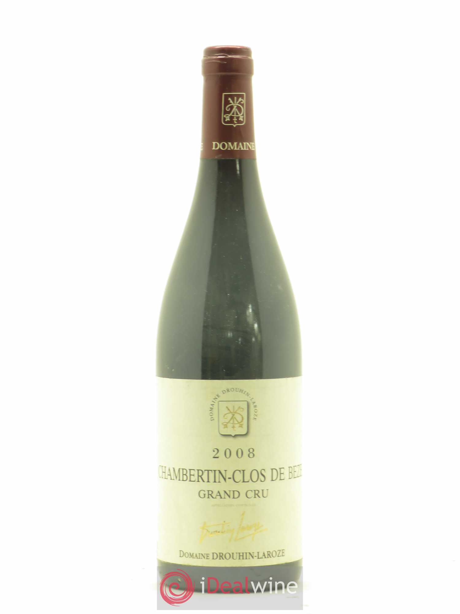 Chambertin Clos de Bèze Grand Cru Domaine Drouhin-Laroze 2008 - Lot de 1 bouteille - 0