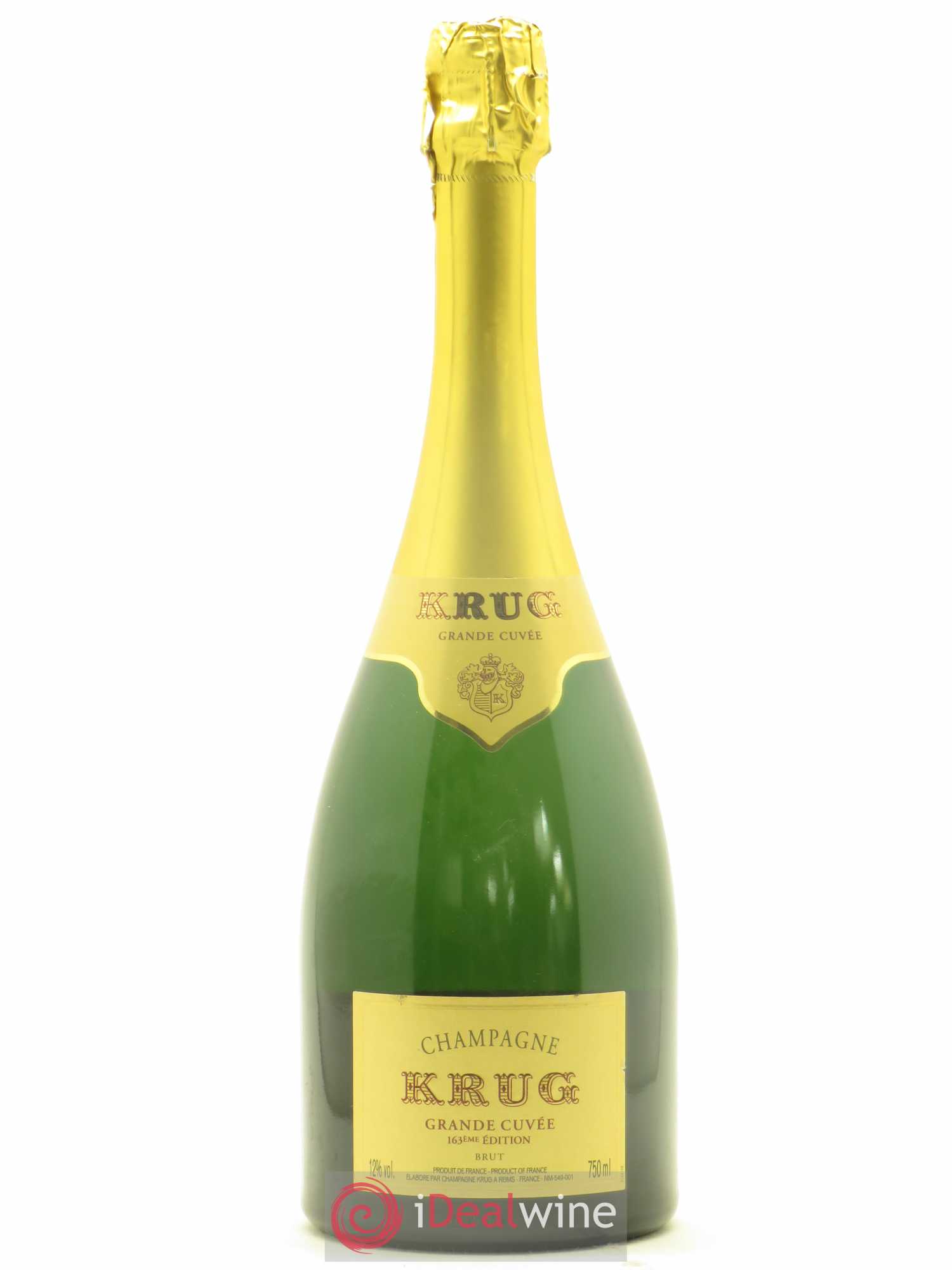 Grande Cuvée - 163ème édition Krug - Lot de 1 bouteille - 0