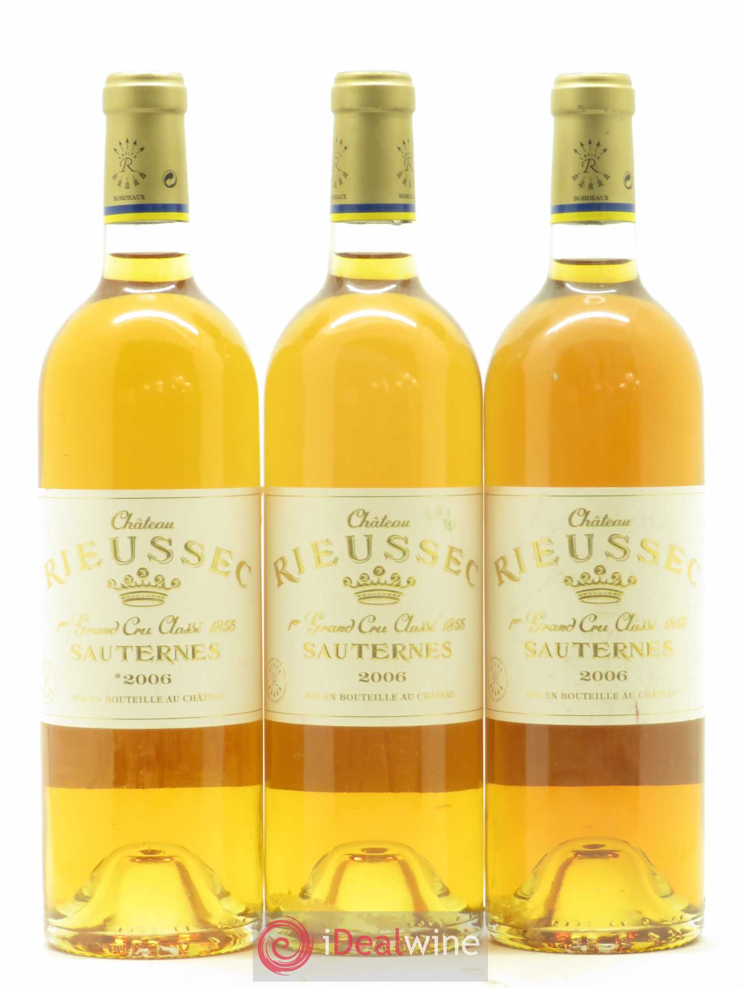 Château Rieussec 1er Grand Cru Classé 2006 - Lotto di 3 bottiglie - 0