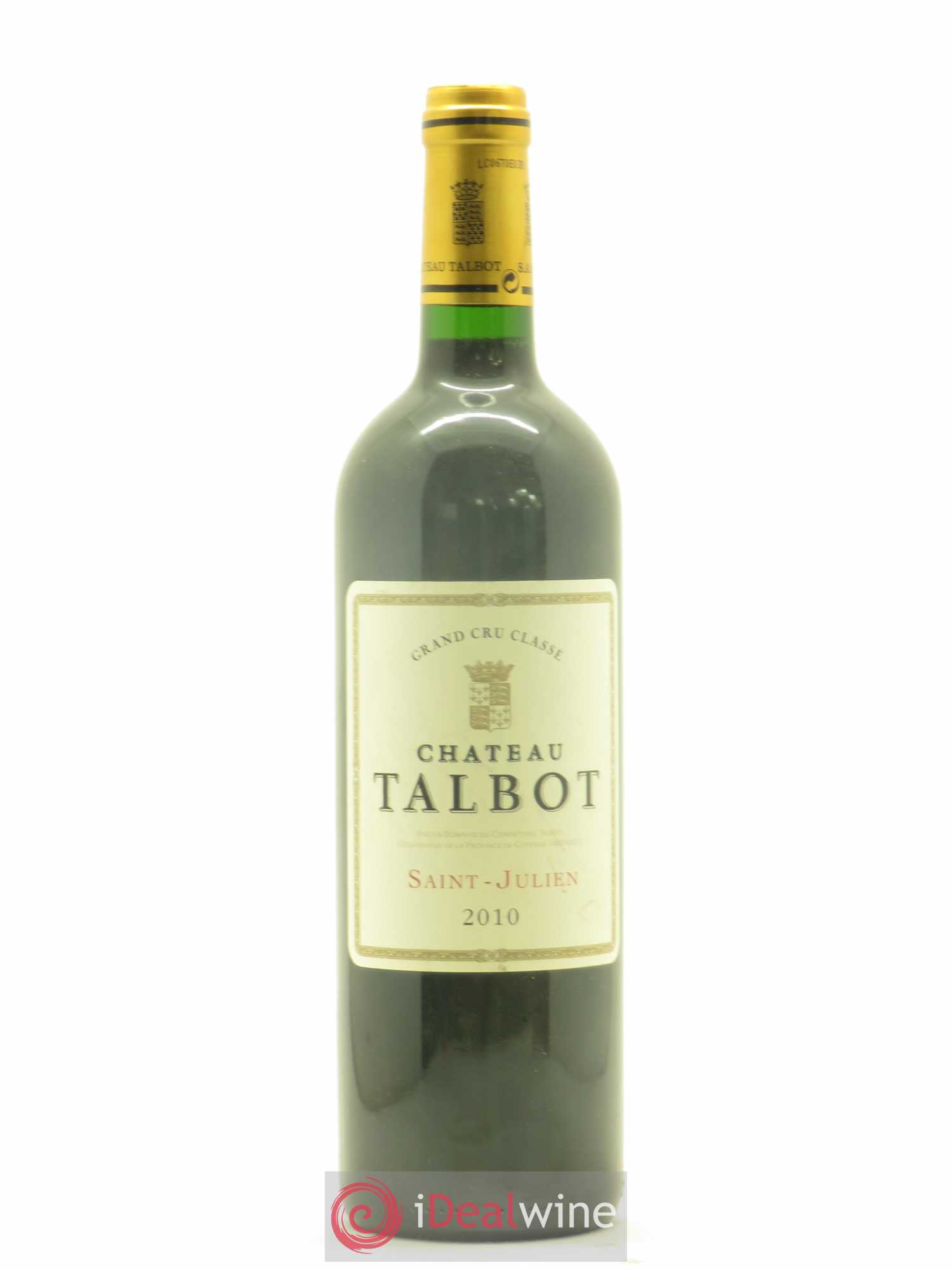 Château Talbot 4ème Grand Cru Classé 2010 - Lot de 1 bouteille - 0