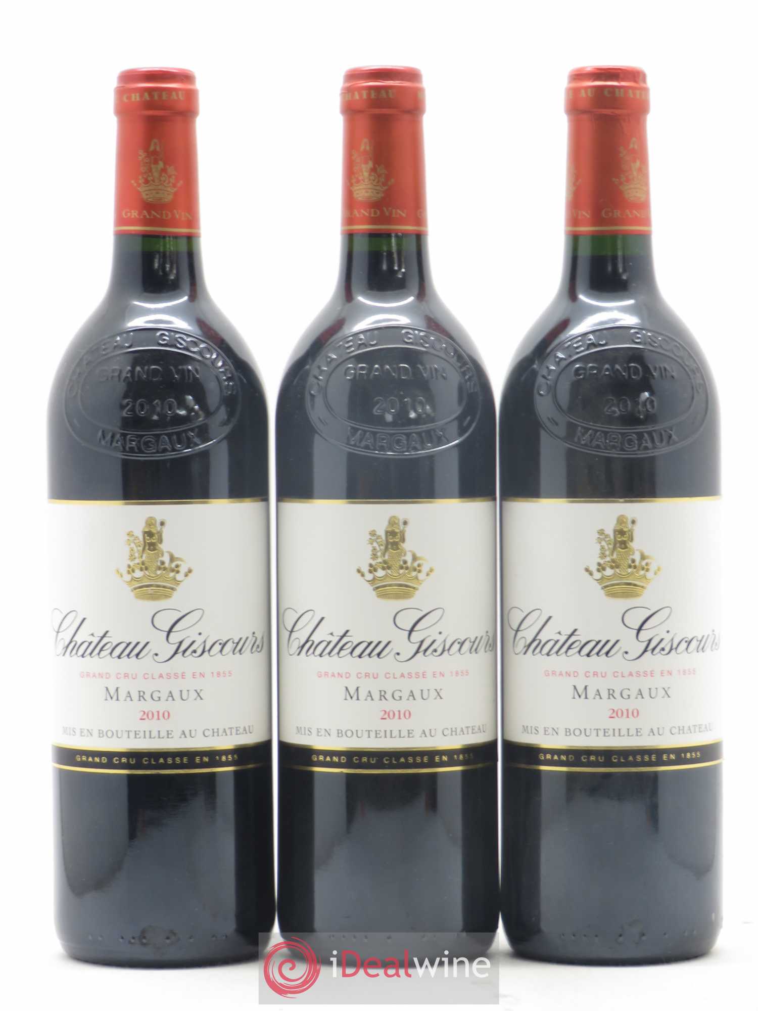 Château Giscours 3ème Grand Cru Classé 2010 - Lot de 3 bouteilles - 0