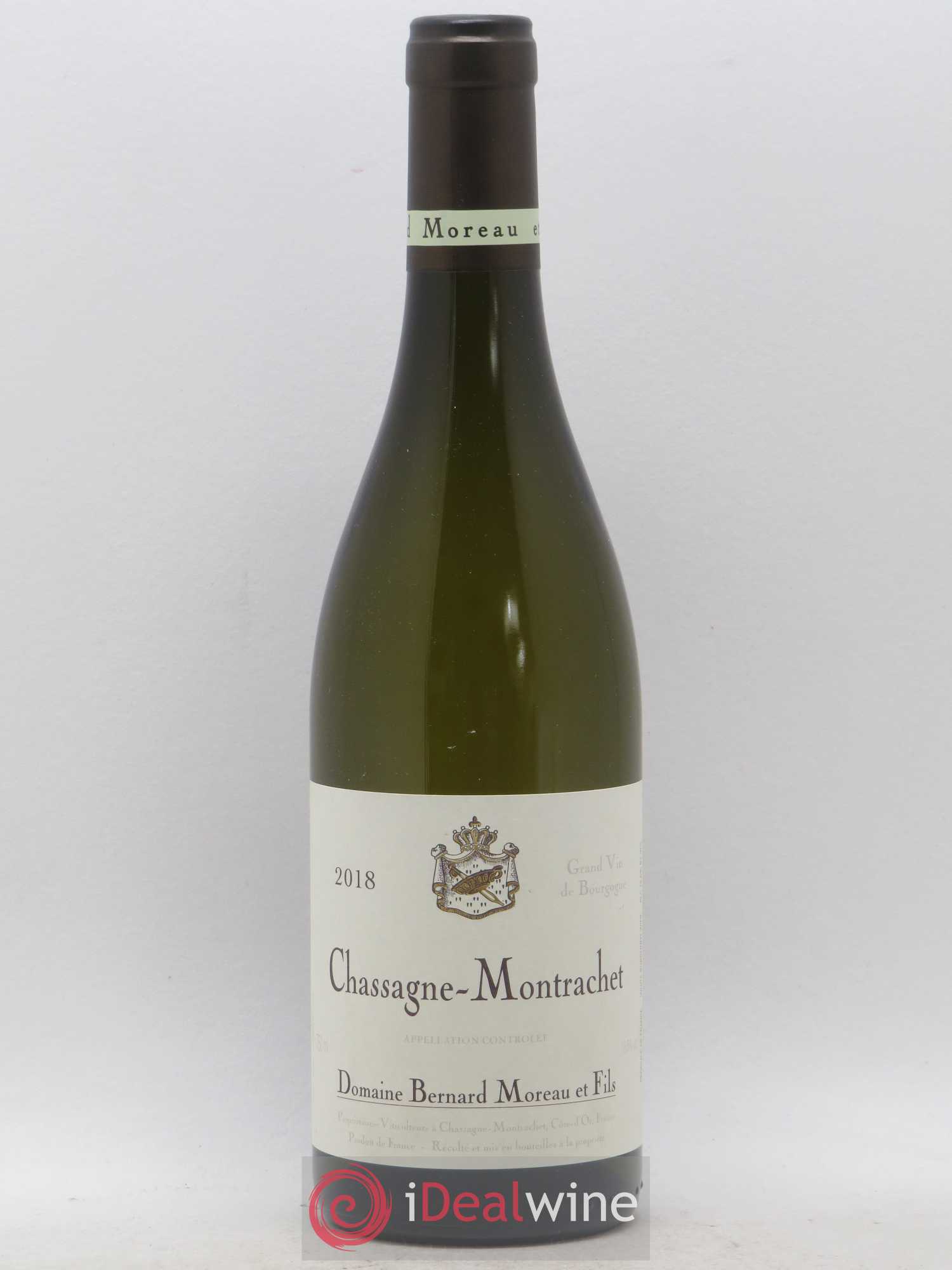 Chassagne-Montrachet Bernard Moreau 2018 - Posten von 1 Flasche - 0