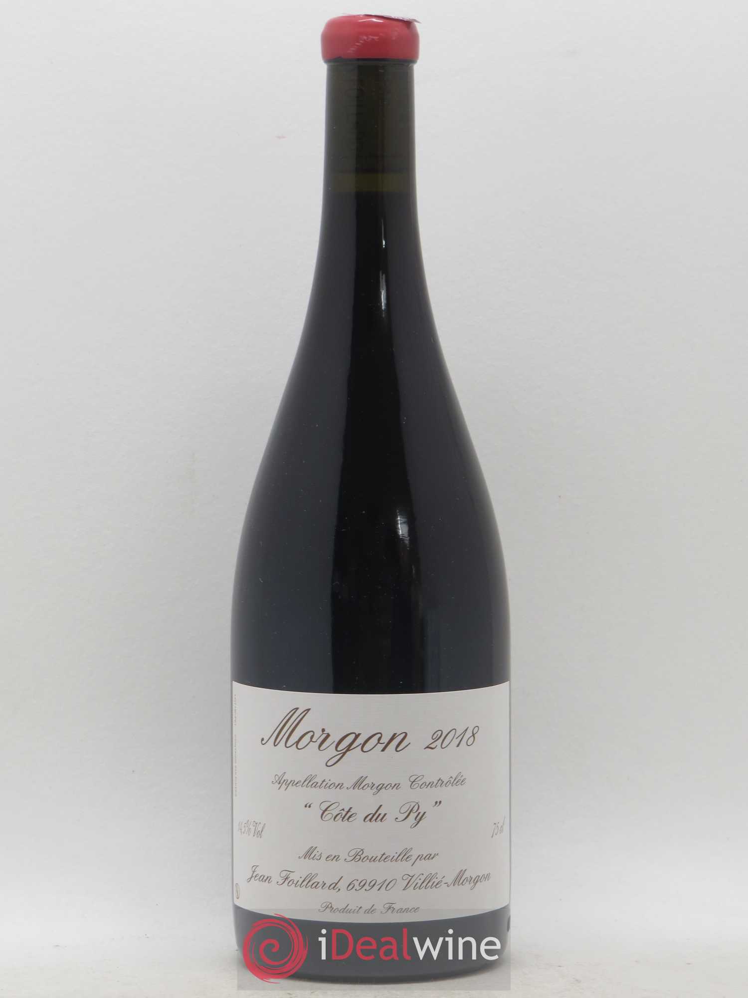 Morgon Côte du Py Jean Foillard 2018 - Lot de 1 bouteille - 0