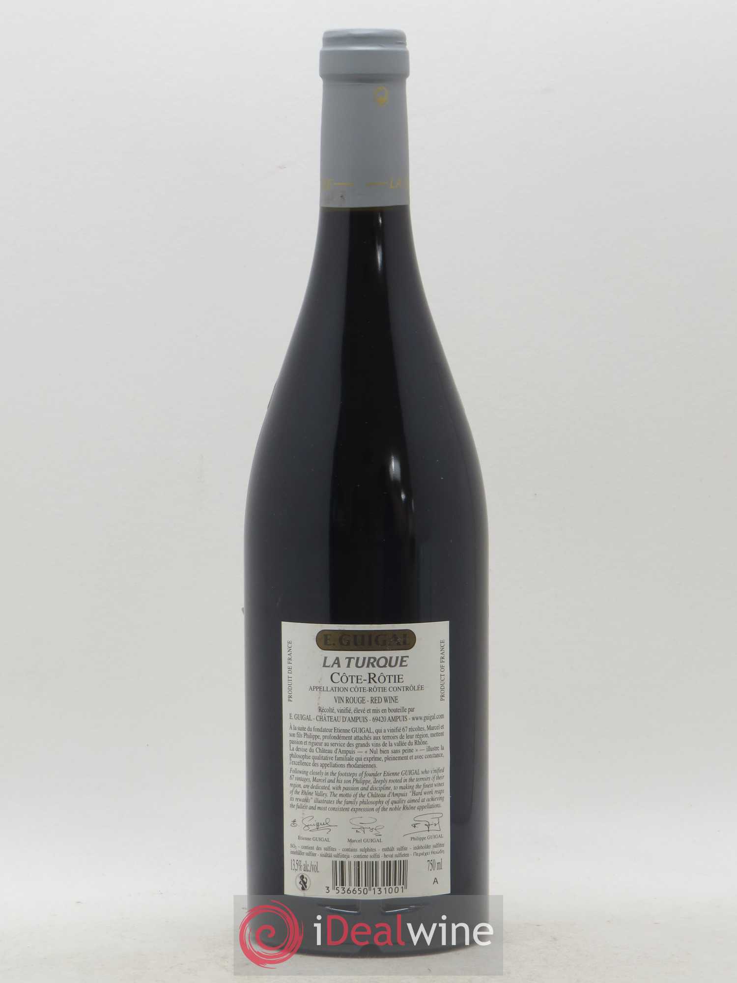 Côte-Rôtie La Turque Guigal 2013 - Lot de 1 bouteille - 1