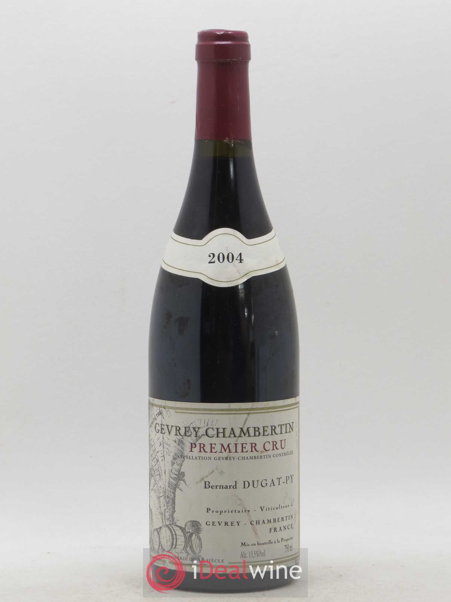 Gevrey-Chambertin 1er Cru Dugat-Py 2004 - Lot de 1 bouteille - 0