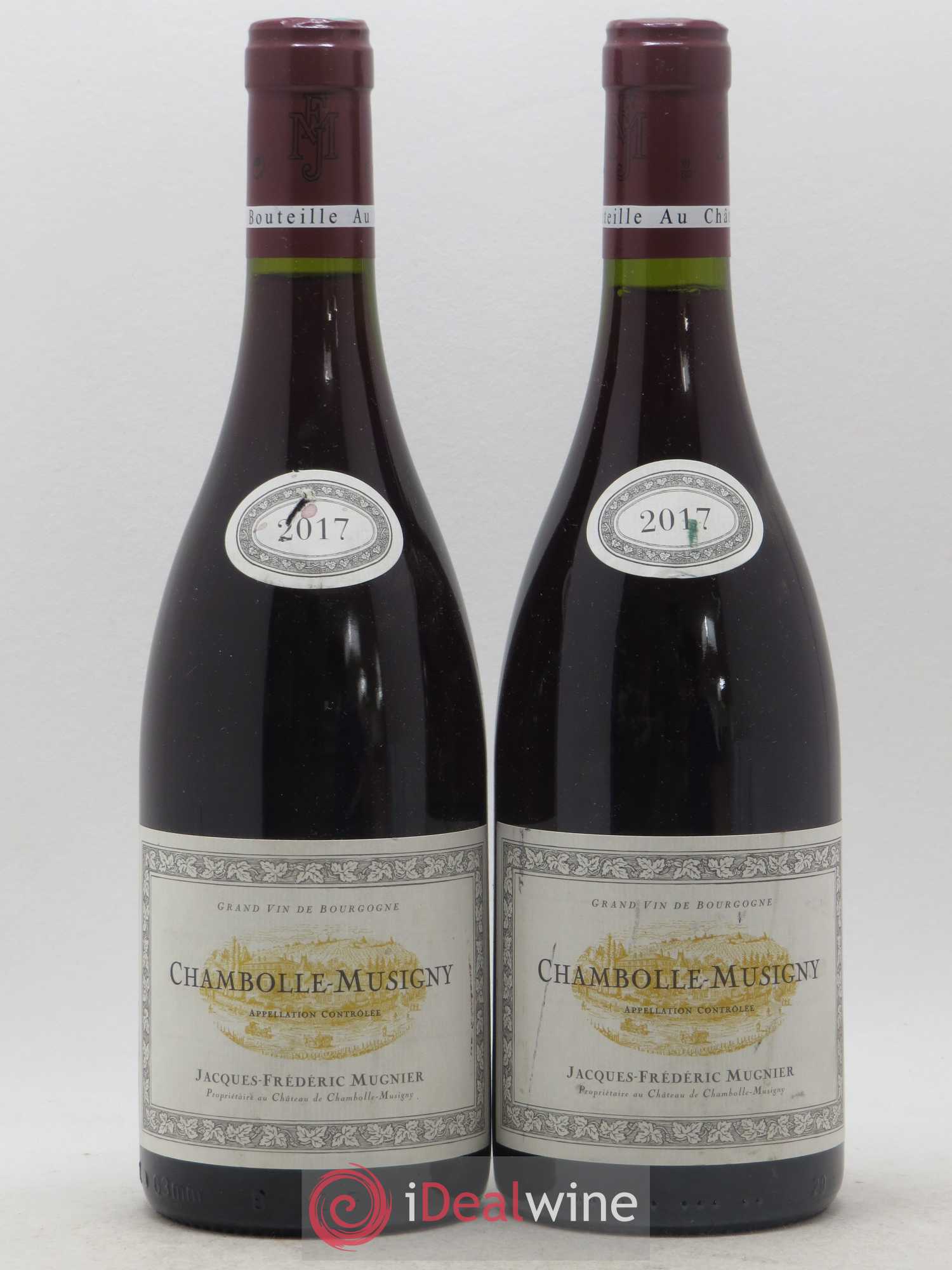 Chambolle-Musigny Jacques-Frédéric Mugnier 2017 - Lot de 2 bouteilles - 0
