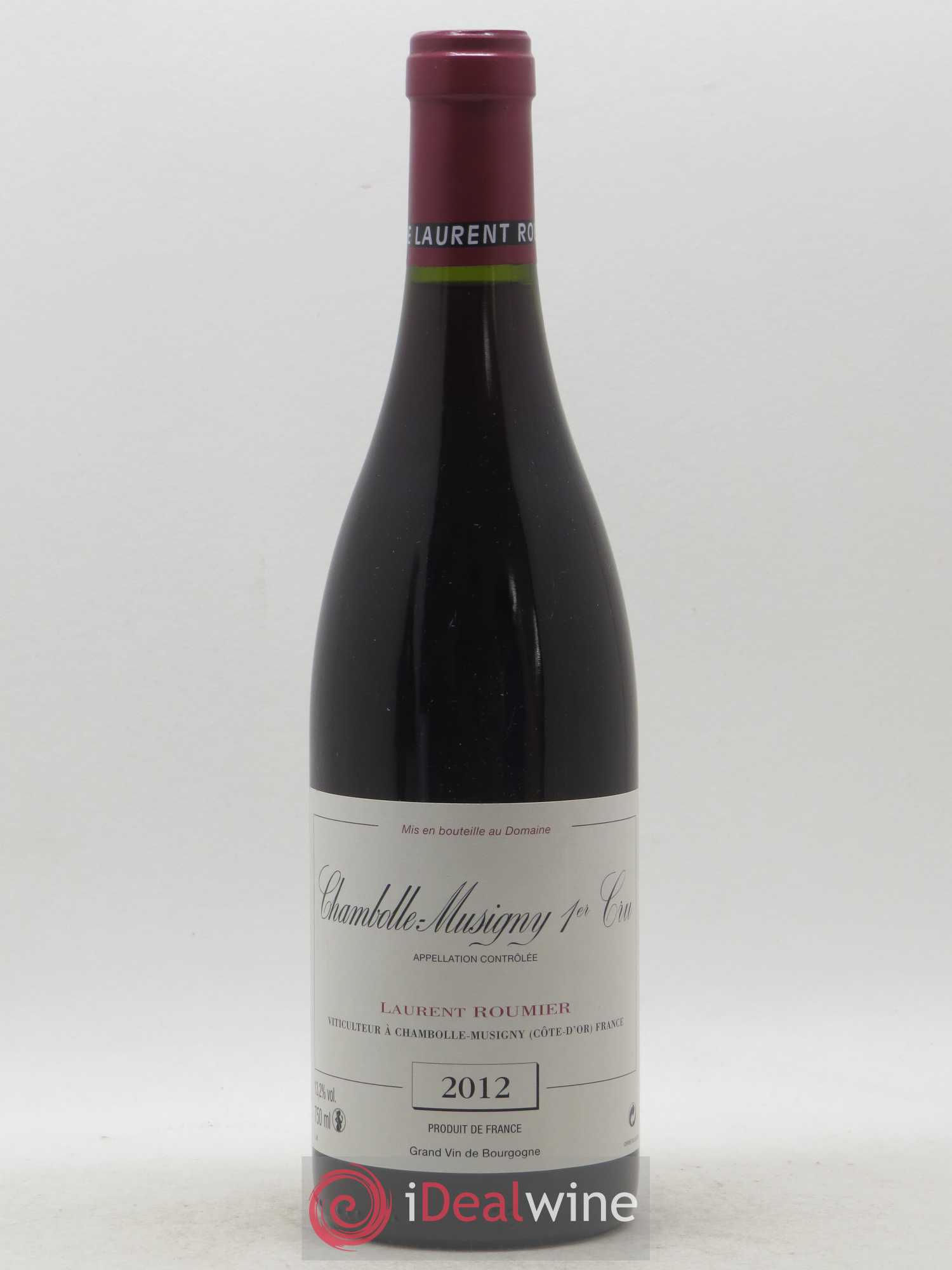 Chambolle-Musigny 1er Cru Laurent Roumier 2012 - Lot de 1 bouteille - 0