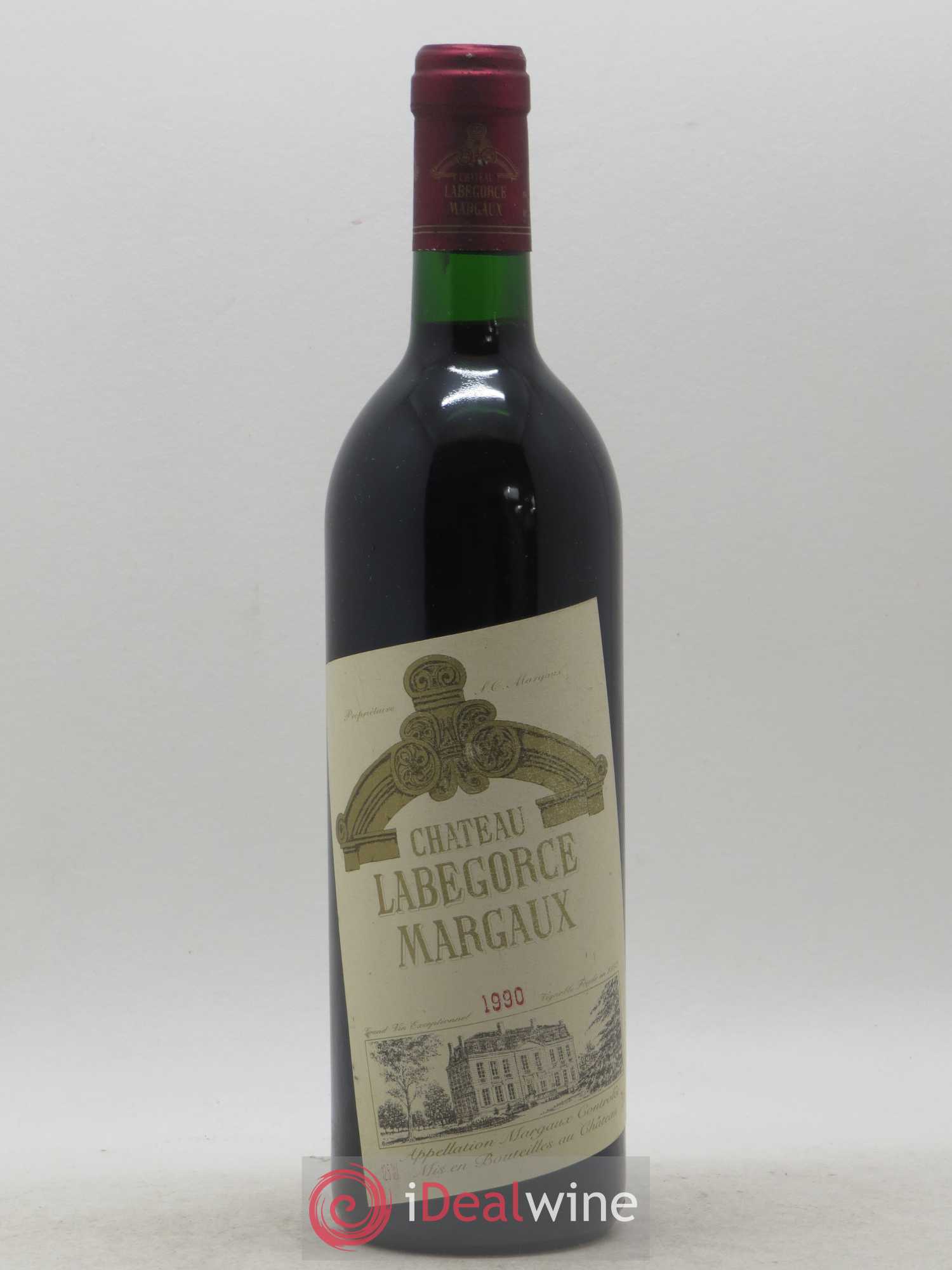 Château Labegorce Cru Bourgeois 1990 - Lot de 1 bouteille - 0