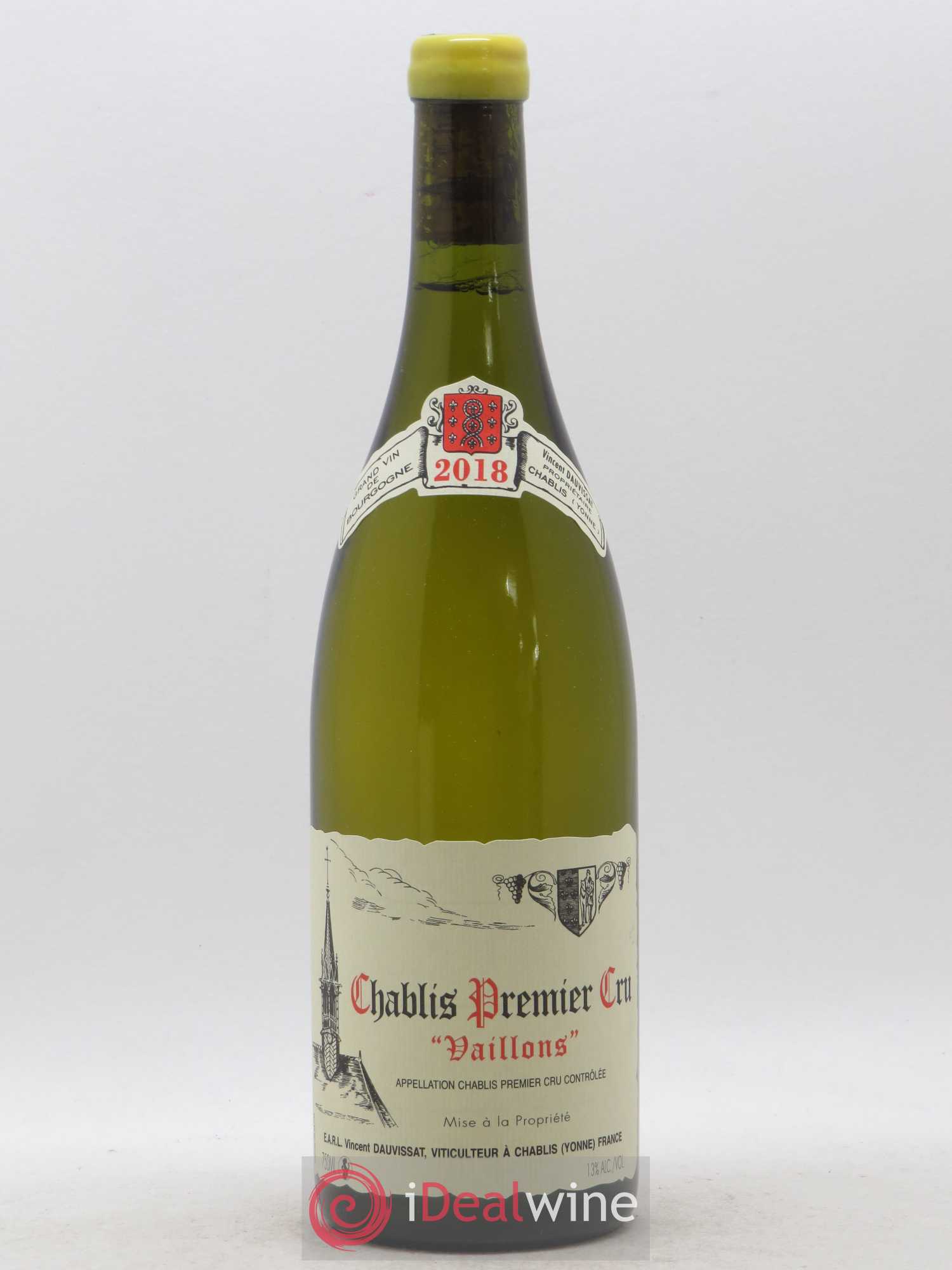 Buy Chablis 1er Cru Vaillons Vincent Dauvissat (Domaine) 2018 (lot