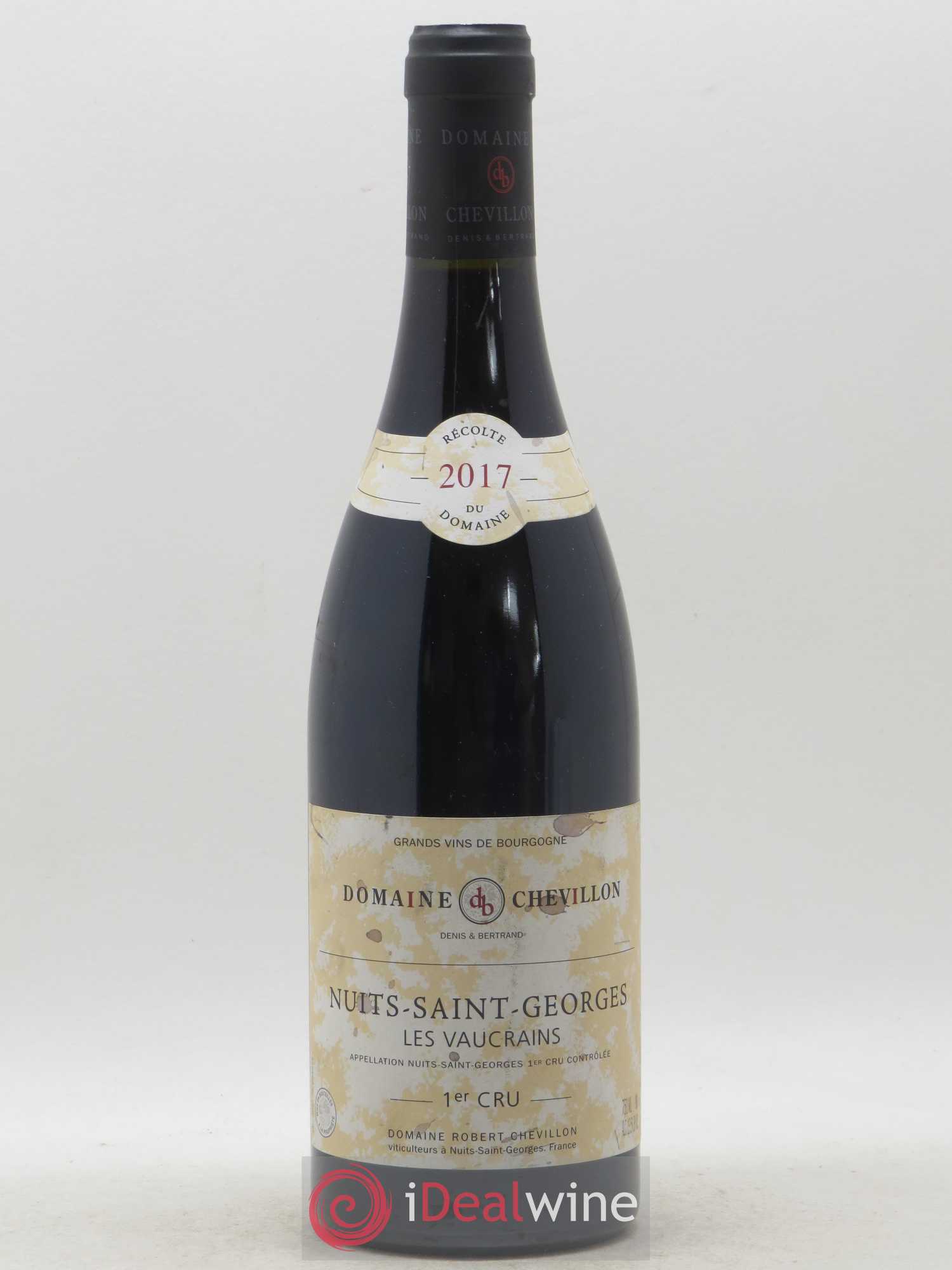 Nuits-Saint-Georges 1er Cru Les Vaucrains Robert Chevillon 2017 - Lot de 1 bouteille - 0