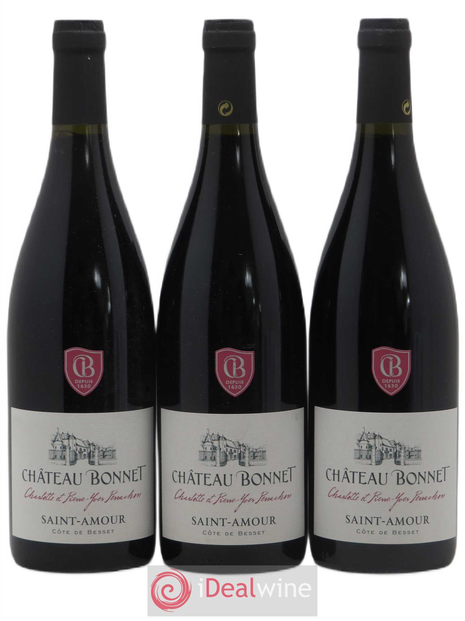 Saint-Amour Côte de Besset Château Bonnet (sans prix de réserve) 2019 - Posten von 3 Flaschen - 0