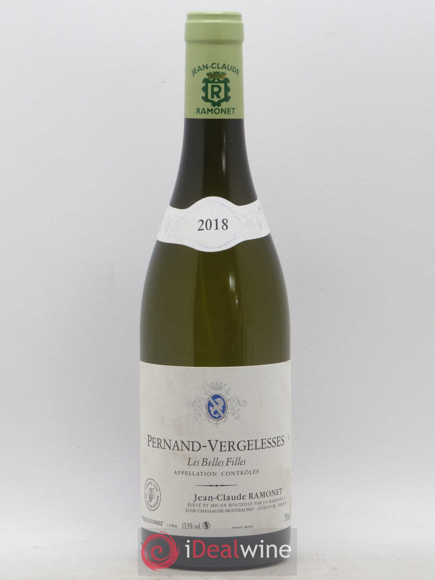 Pernand-Vergelesses Les Belles Filles Ramonet (Domaine) 2018 - Lot de 1 bouteille - 0