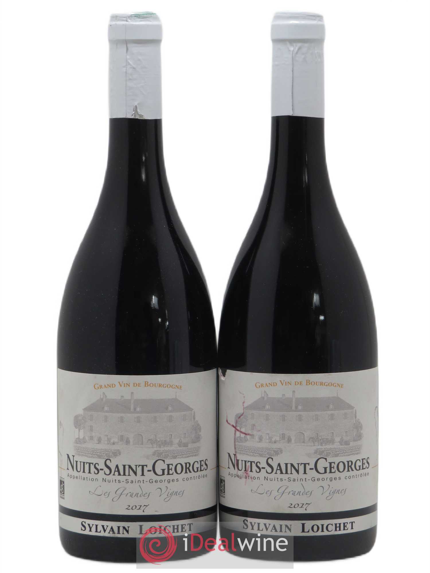 Nuits-Saint-Georges Les Grandes Vignes S.Loichet (sans prix de réserve) 2017 - Posten von 2 Flaschen - 0