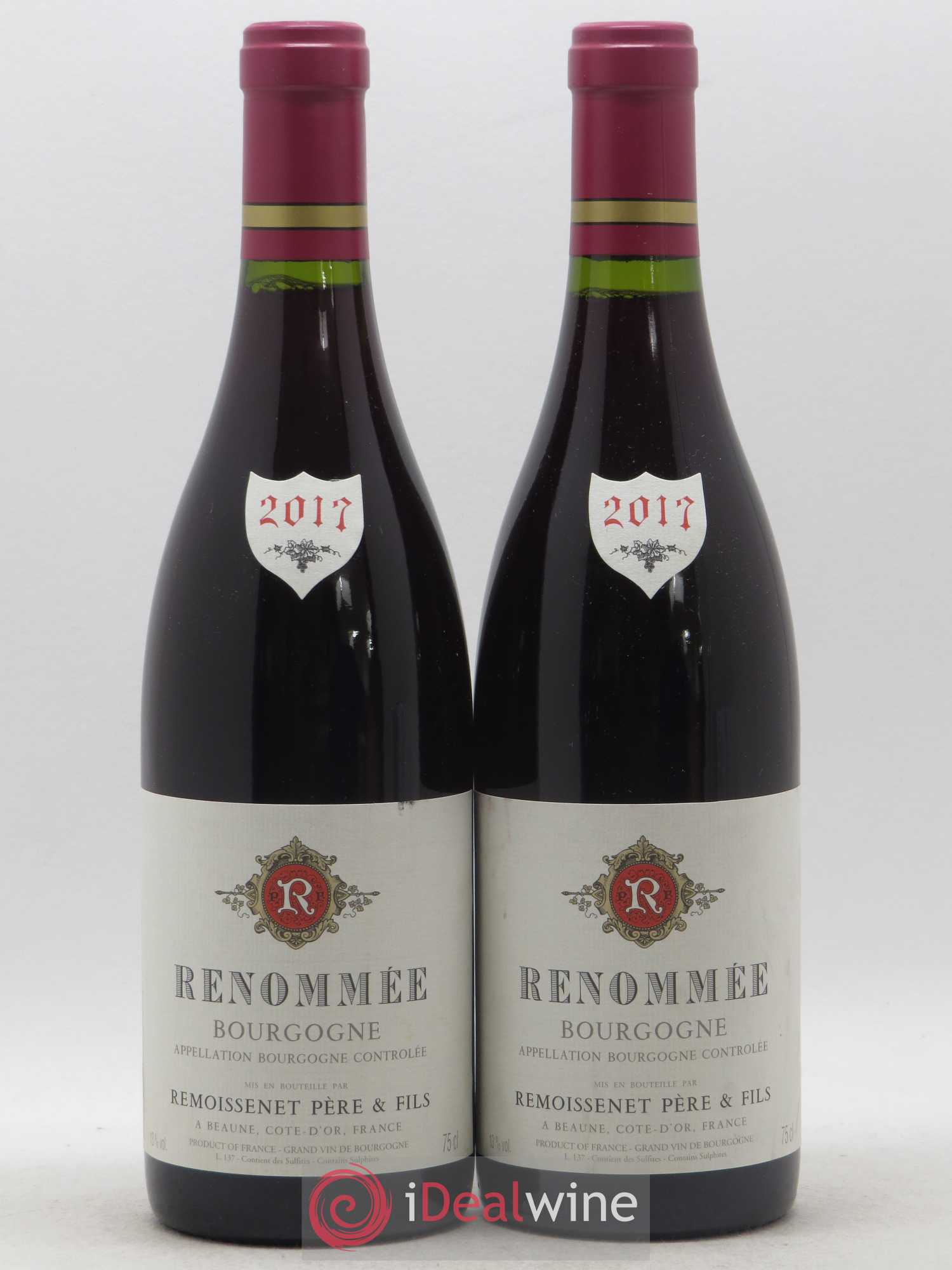 Bourgogne Renommée Remoissenet 2017 - Posten von 2 Flaschen - 0