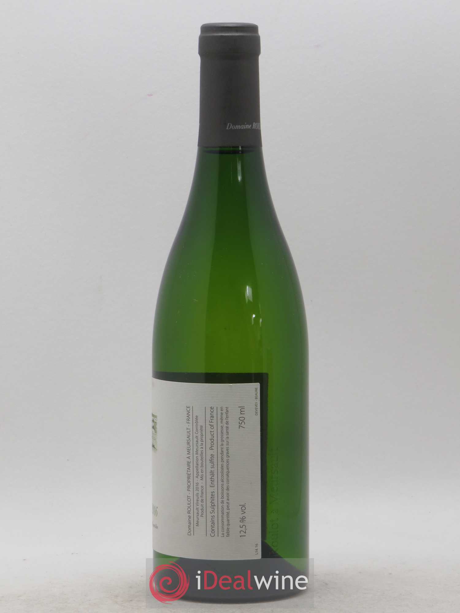 Meursault Les Vireuils Roulot (Domaine) 2016 - Lot de 1 bouteille - 1